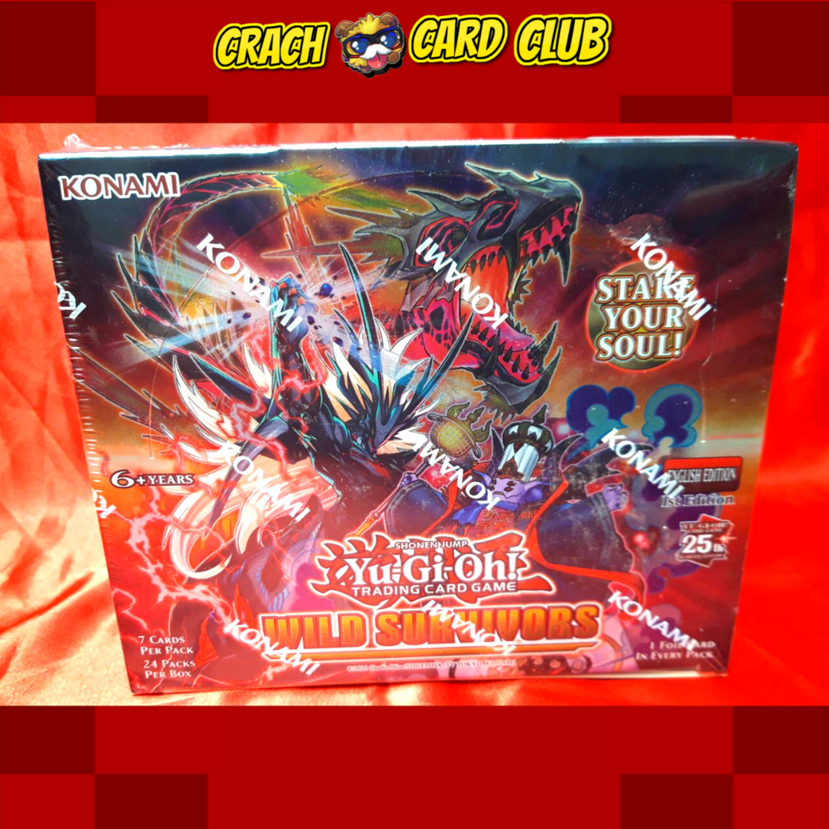 Yu-Gi-Oh! YGO Wild Survivors Booster Box - ENG Yu-Gi-Oh!