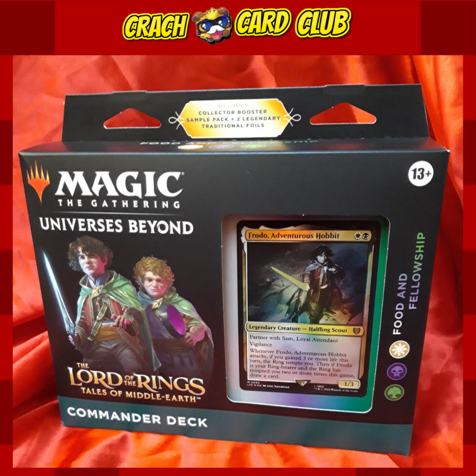 MTG MTG Lord of the Rings Commander deck Food and Fellowship