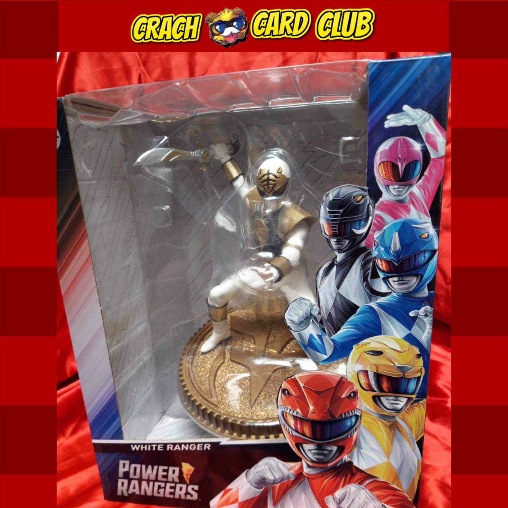 Power Rangers POWER RANGERS WHITE RANGER 1:8 SCALE PVC STATUE