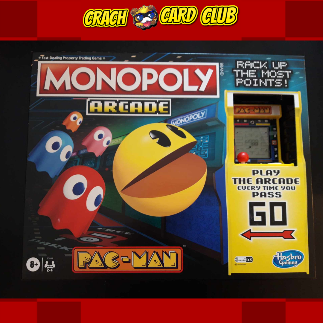 Monopoly Arcade Pacman EN Crach Card Club
