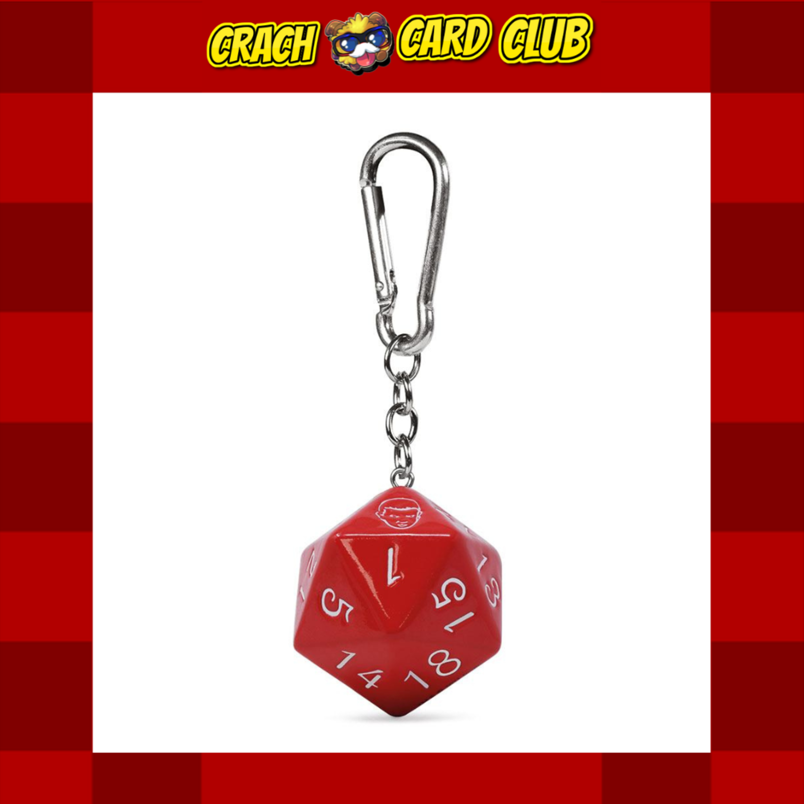 stranger things Stranger Things 3D Keychain D20 6 cm