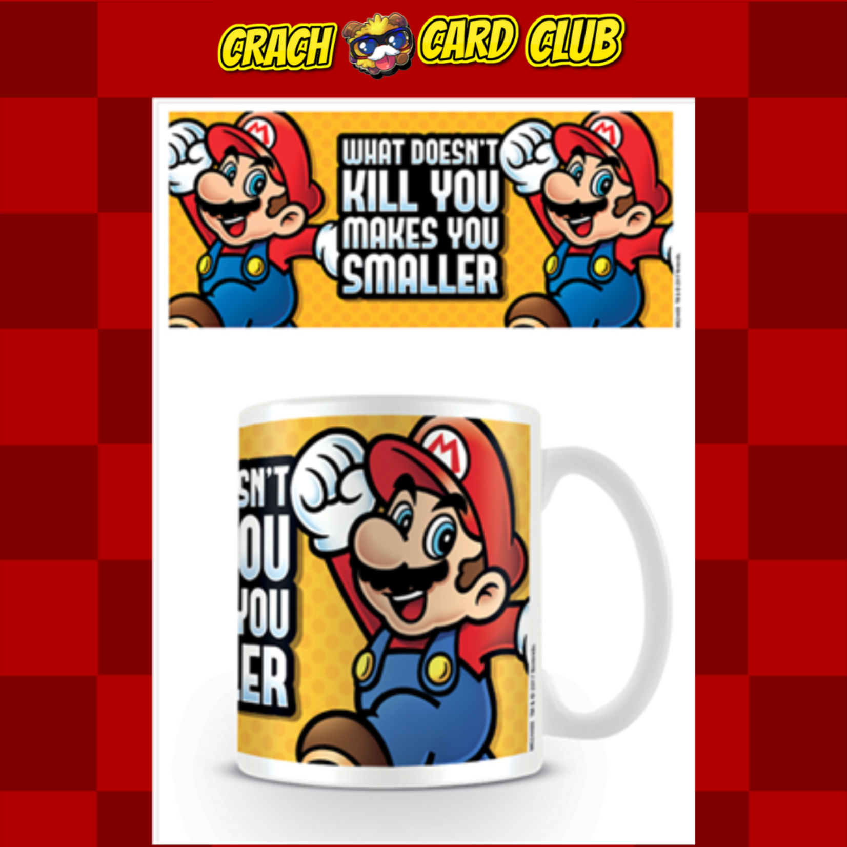 Nintendo Super Mario (Makes You Smaller) Mug