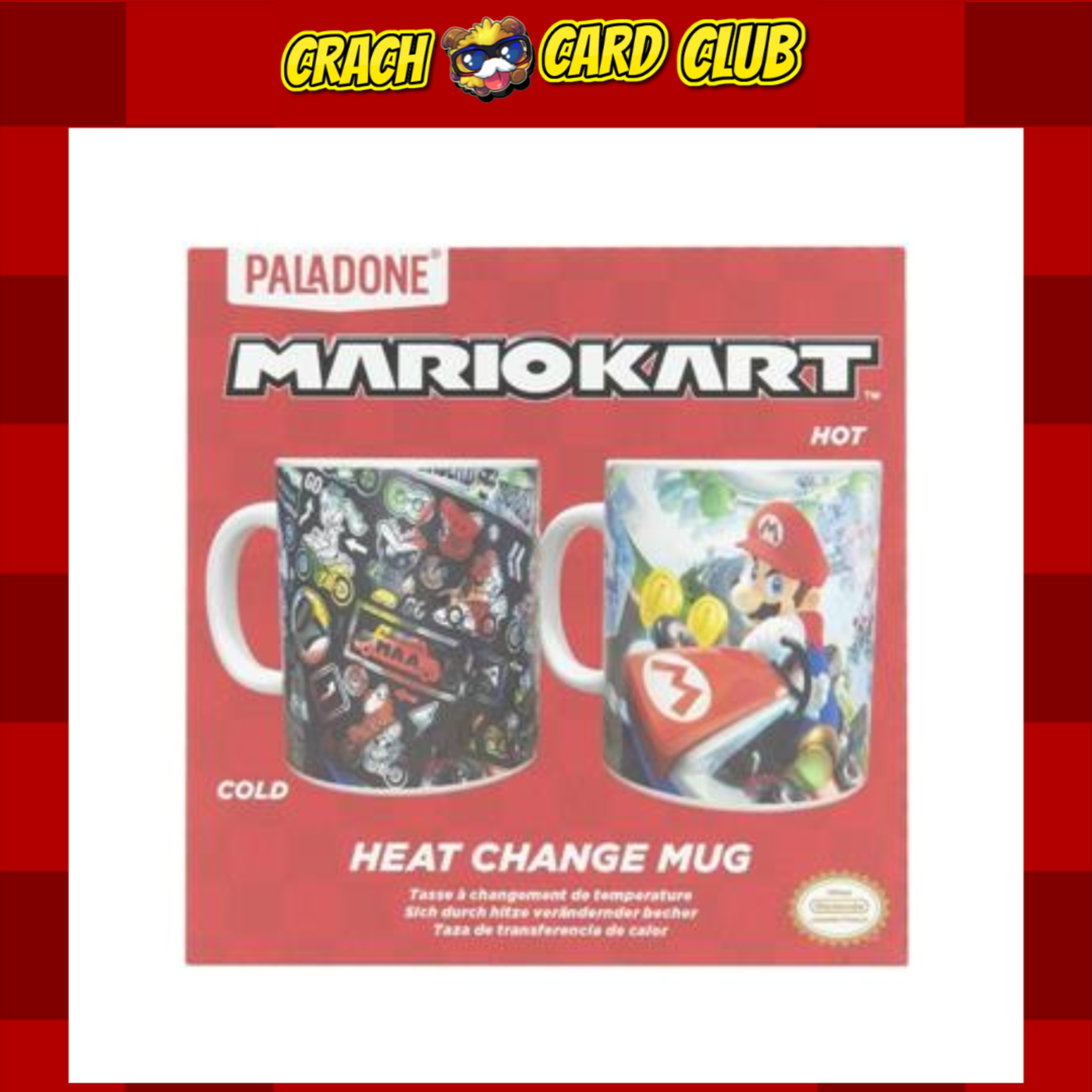 Nintendo Mario Kart Heat Change Mug