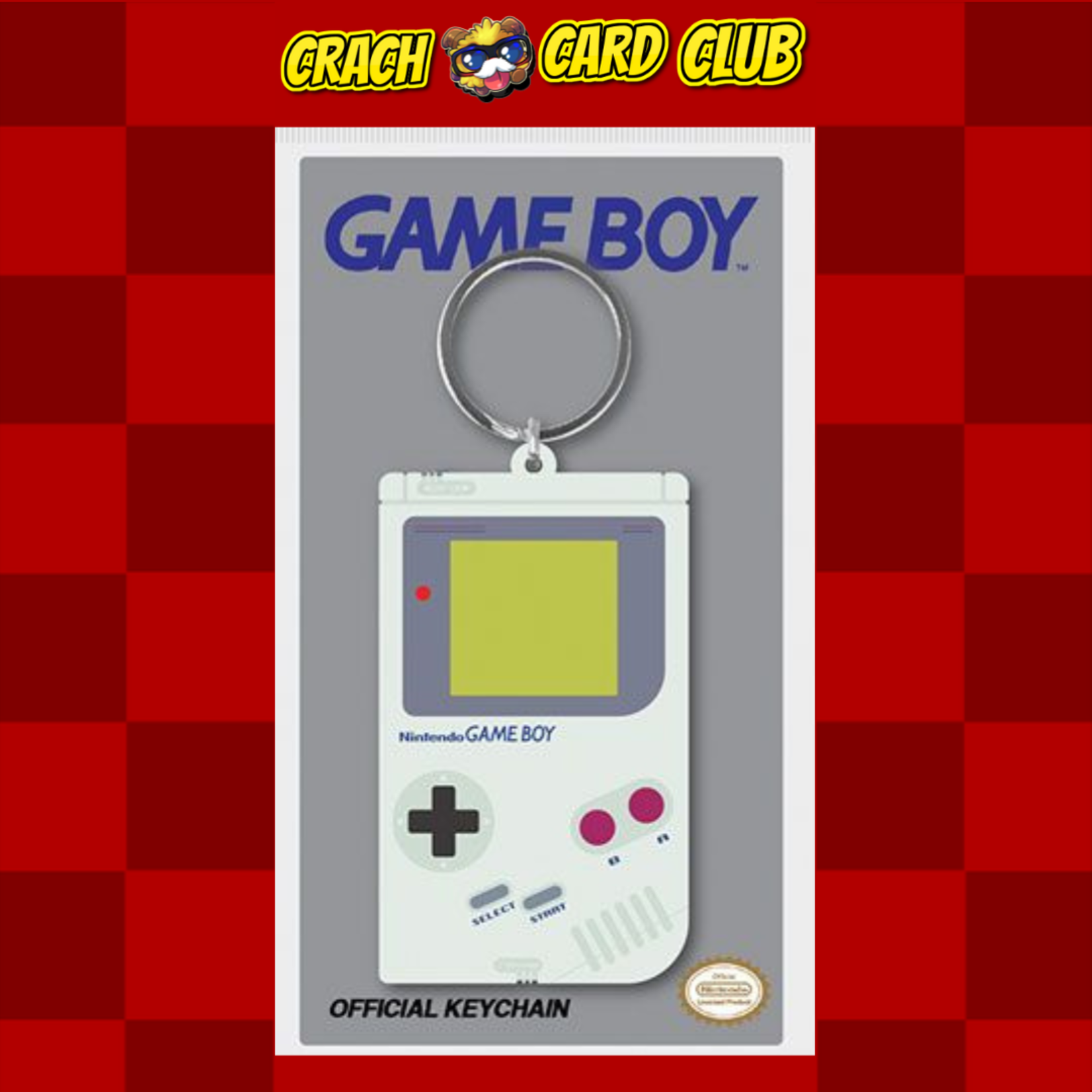 Nintendo Nintendo Rubber Keychain Gameboy 6 cm