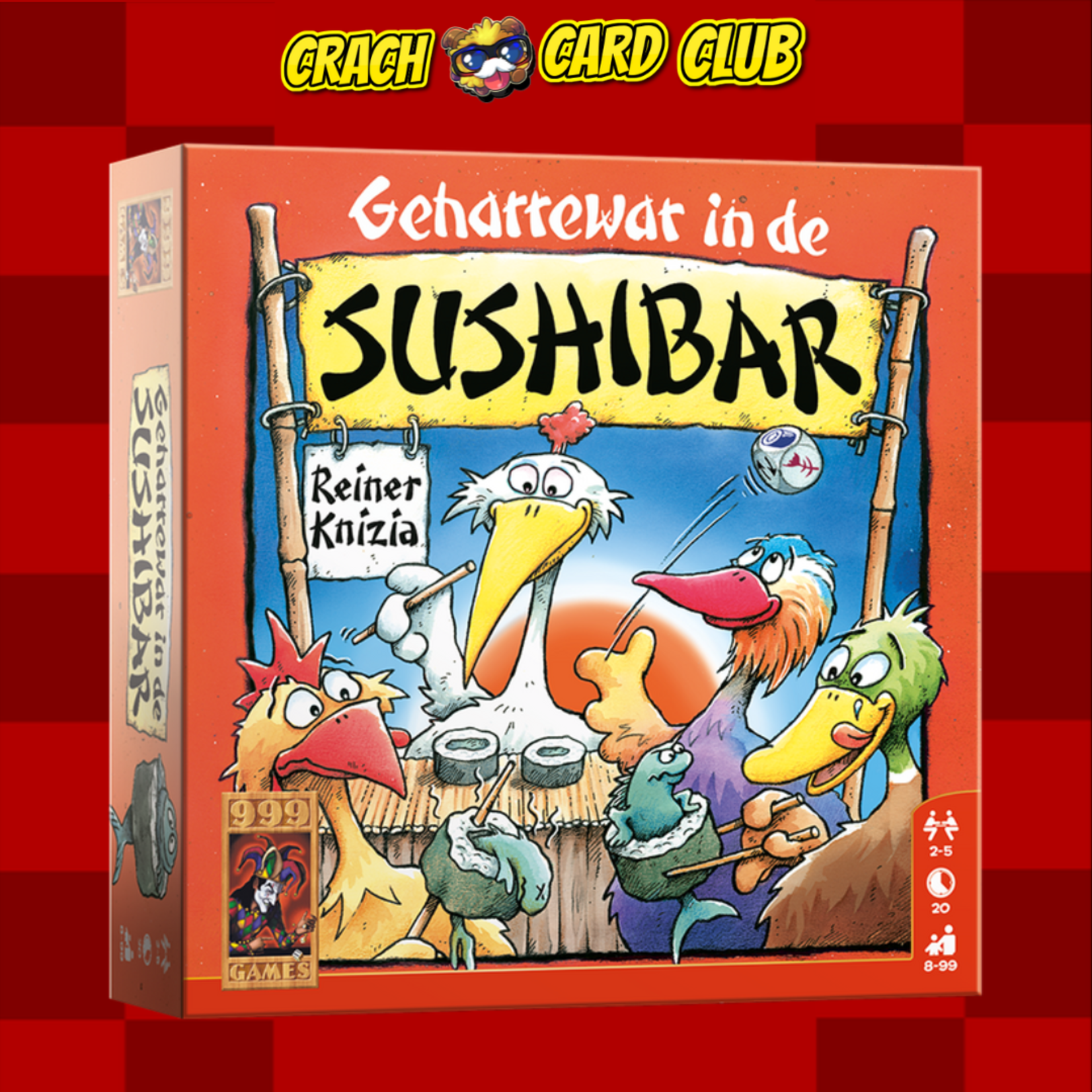 999 games Geharrewar in de Sushibar - Dobbelspel