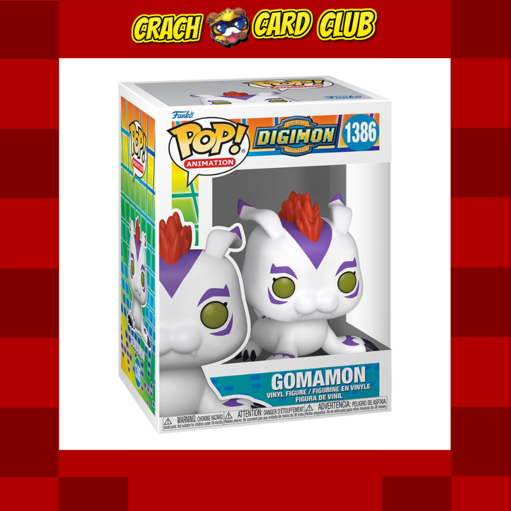 digimon Digimon POP! Animation Vinyl Figure Gomamon 9 cm