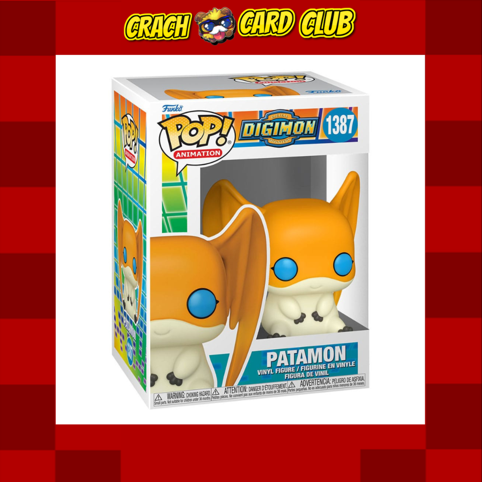 digimon Digimon POP! Animation Vinyl Figure Patamon 9 cm