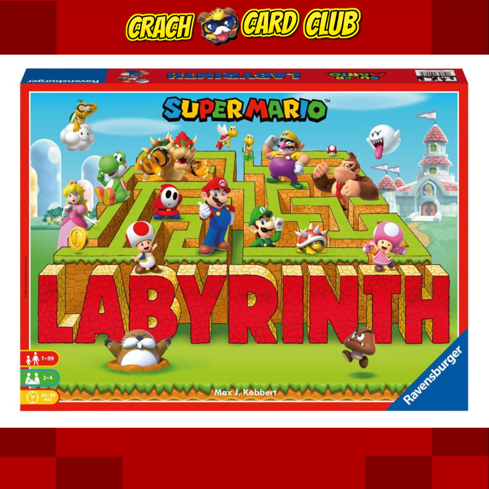 Nintendo Super Mario Board Game Labyrinth