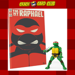 TMNT Teenage Mutant Ninja Turtles BST AXN x IDW Action Figure & Comic Book Raphael Exclusive 13 cm