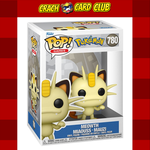 Naruto Pokemon POP! Games Vinyl Figure Meowth 9 cm