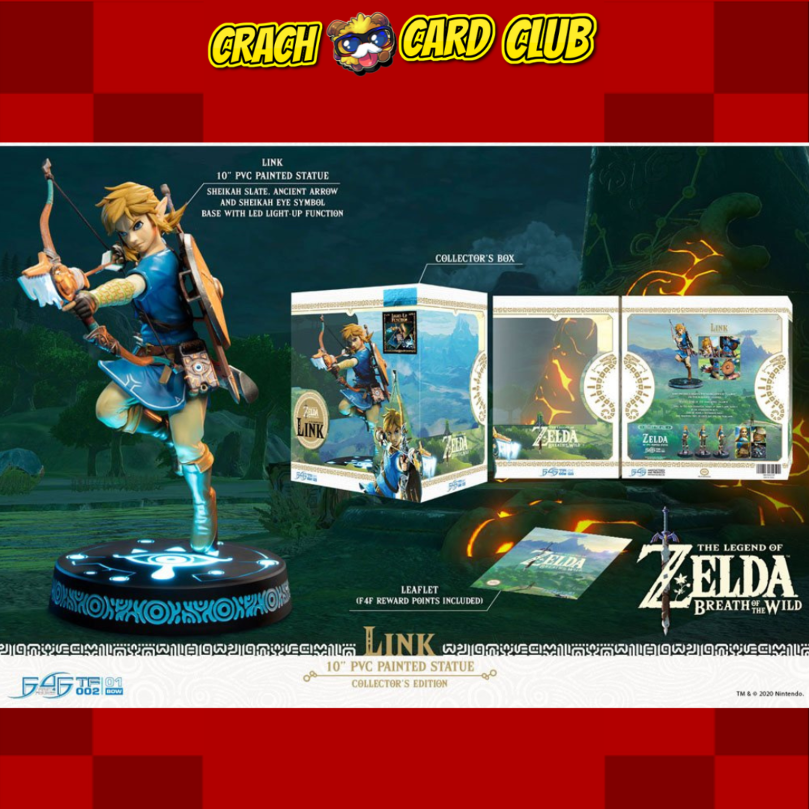 Zelda The Legend of Zelda Breath of the Wild PVC Statue Link Collector's Edition 25 cm