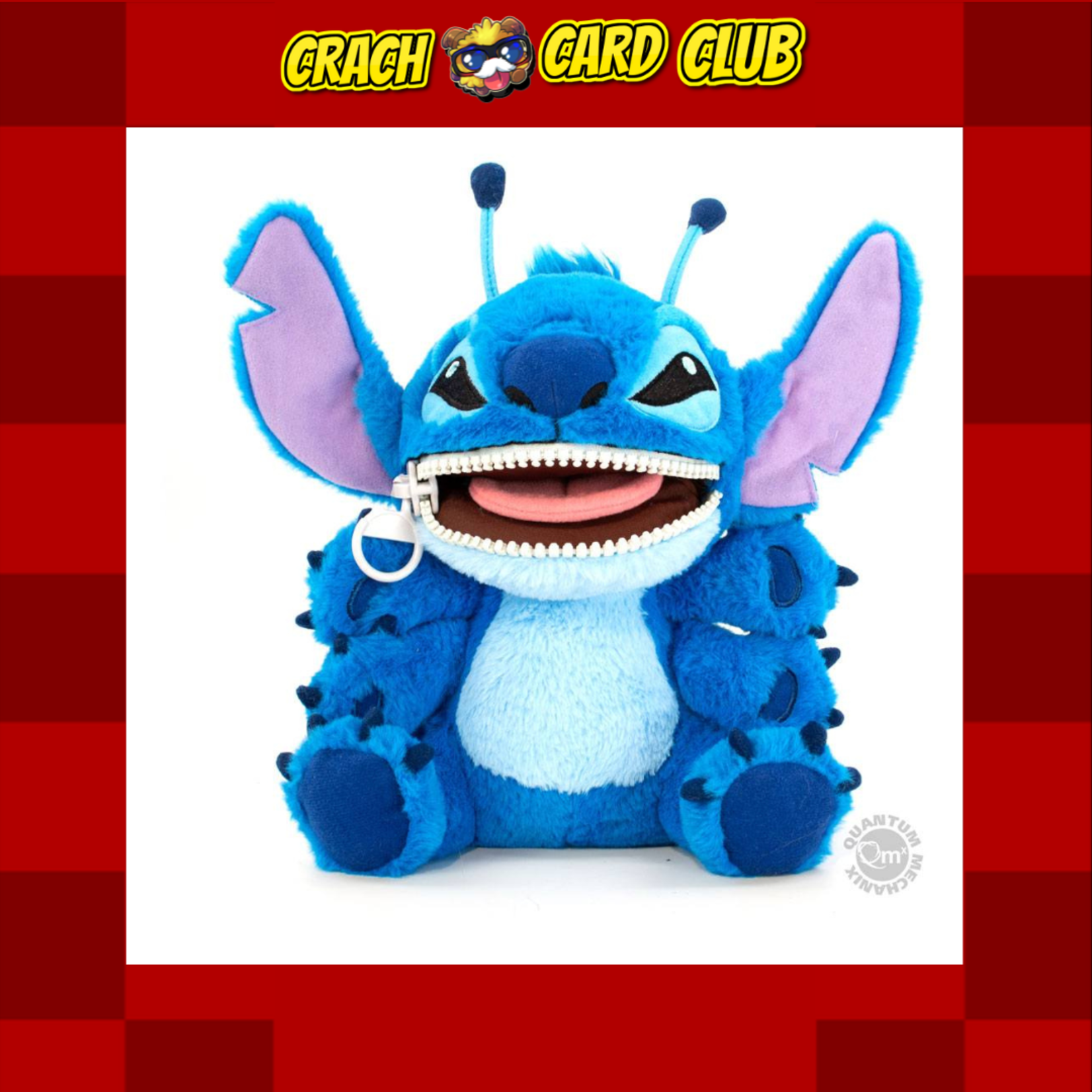 disney Lilo & Stitch Zippermouth Plush Figure Stitch 24 cm