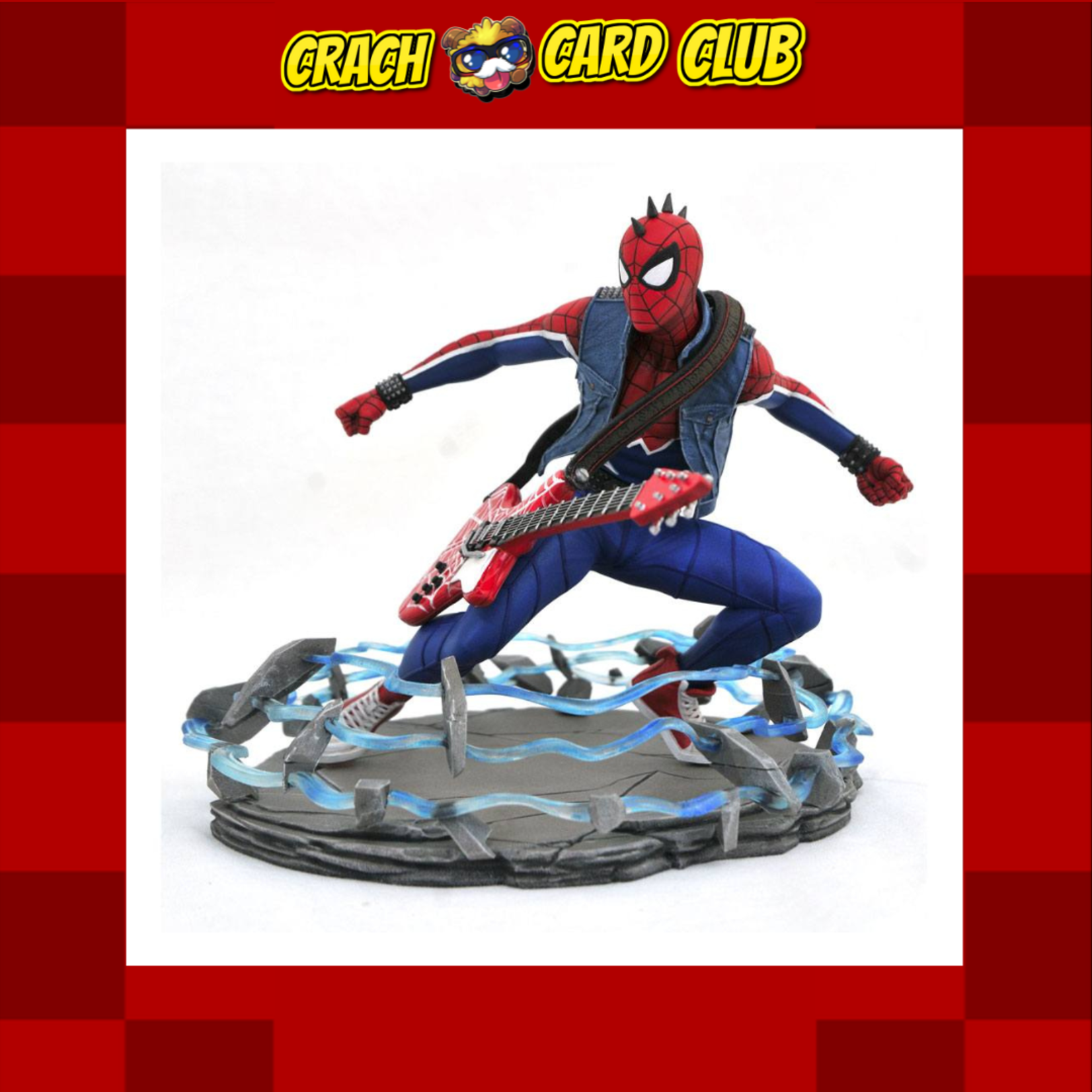 Marvel Spider-Man 2018 Marvel Video Game Gallery PVC Statue Spider-Punk 18 cm