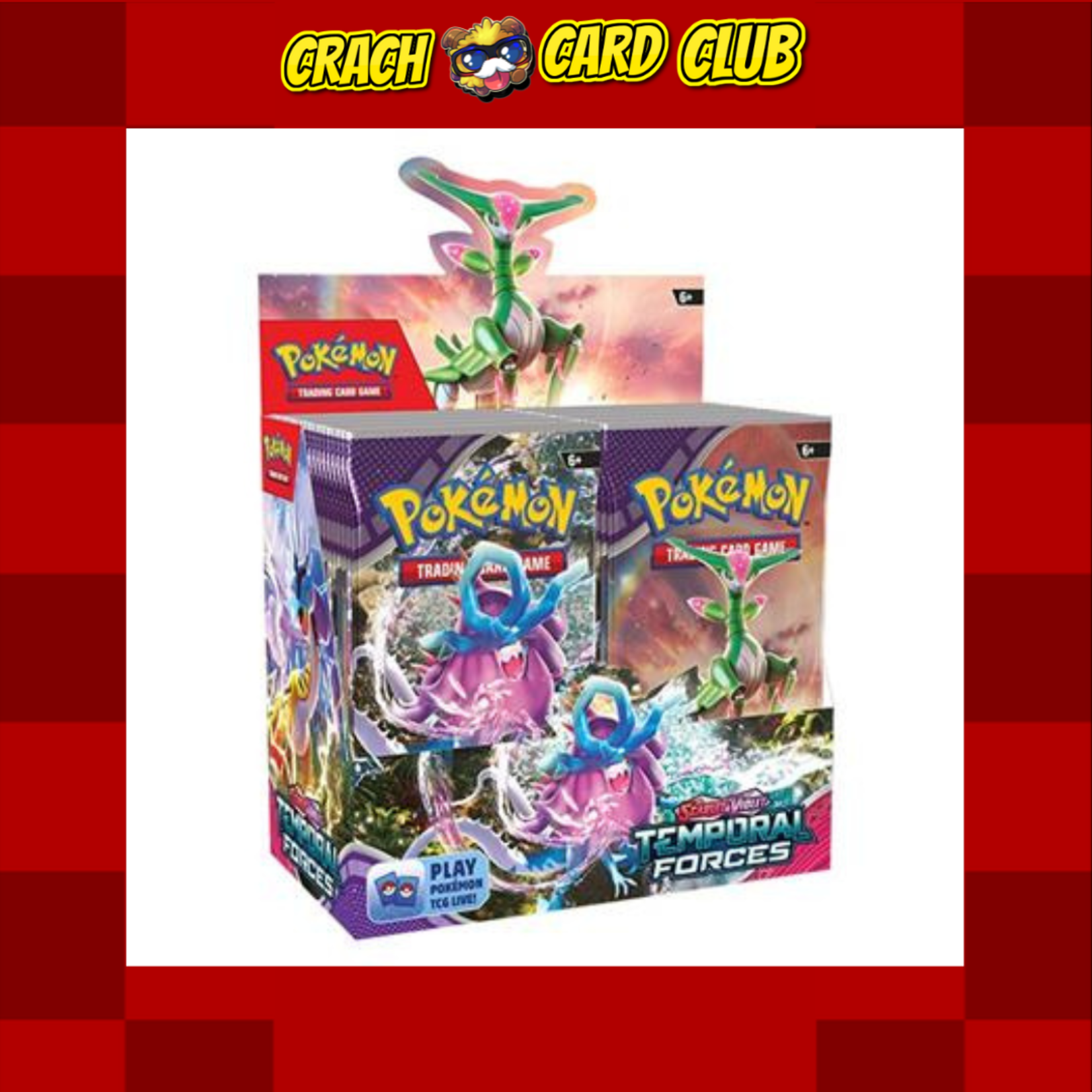 Pokemon PKM - Scarlet & Violet 5 Temporal Forces Booster Pack - EN