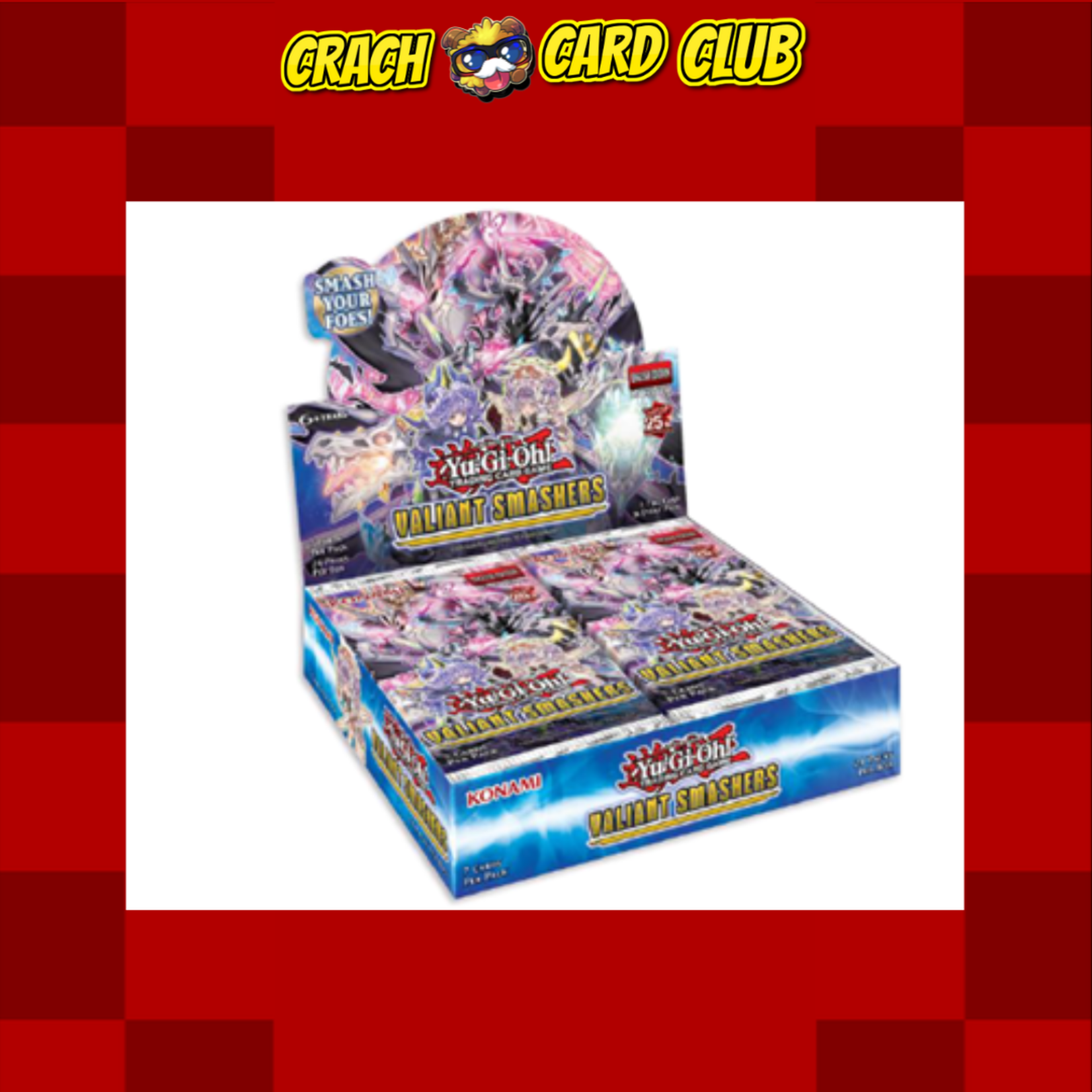 Yu-Gi-Oh! YGO - Valiant Smashers Booster Display (24 Packs) - EN