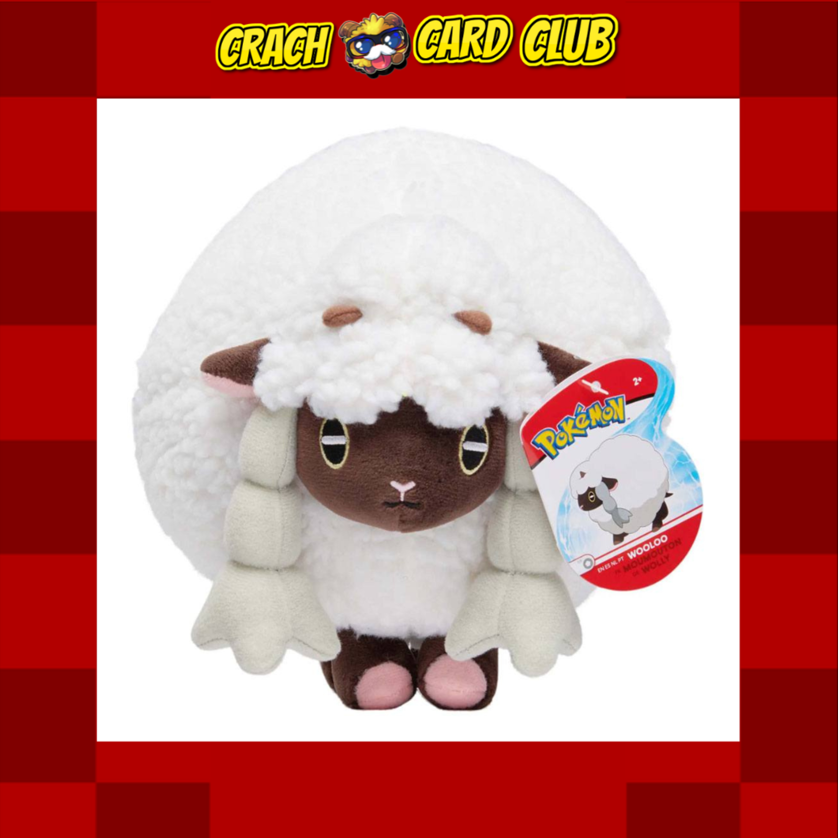 Pokemon Pokémon Plush Figure Wooloo 20 cm