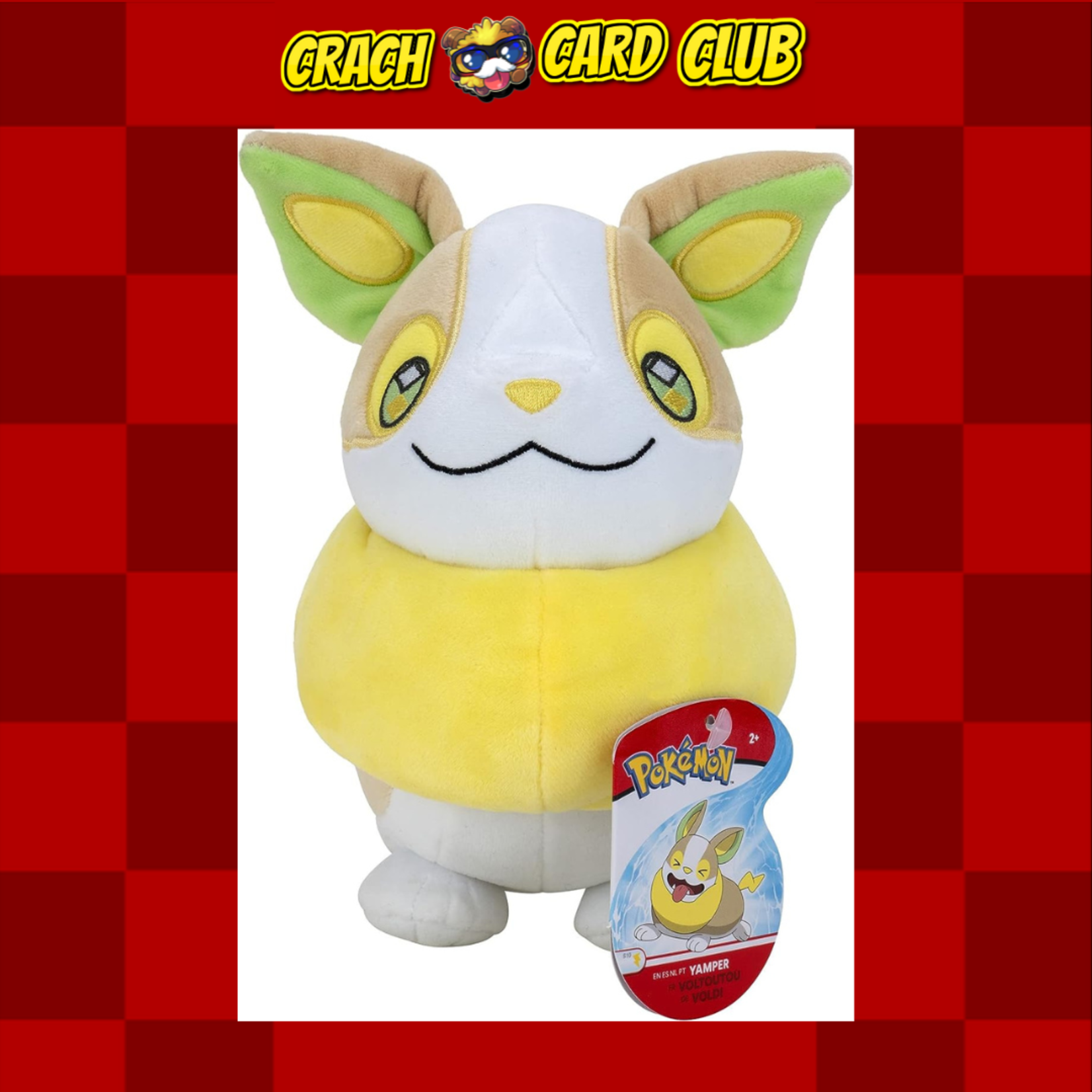 Pokemon Pokémon Plush Figure Yamper 20 cm