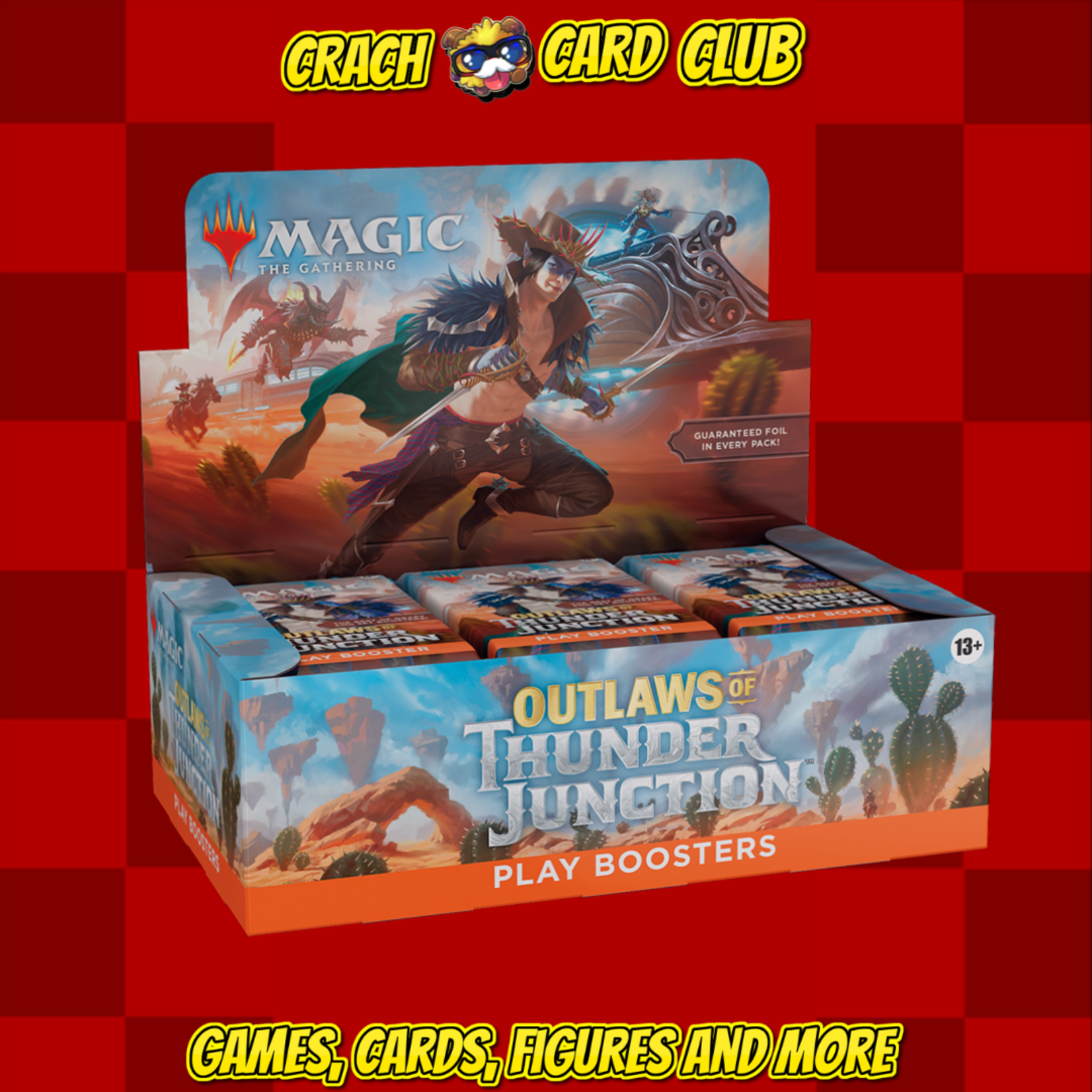 MTG MTG - Outlaws of Thunder Junction Play Booster Display (36 Packs) - EN