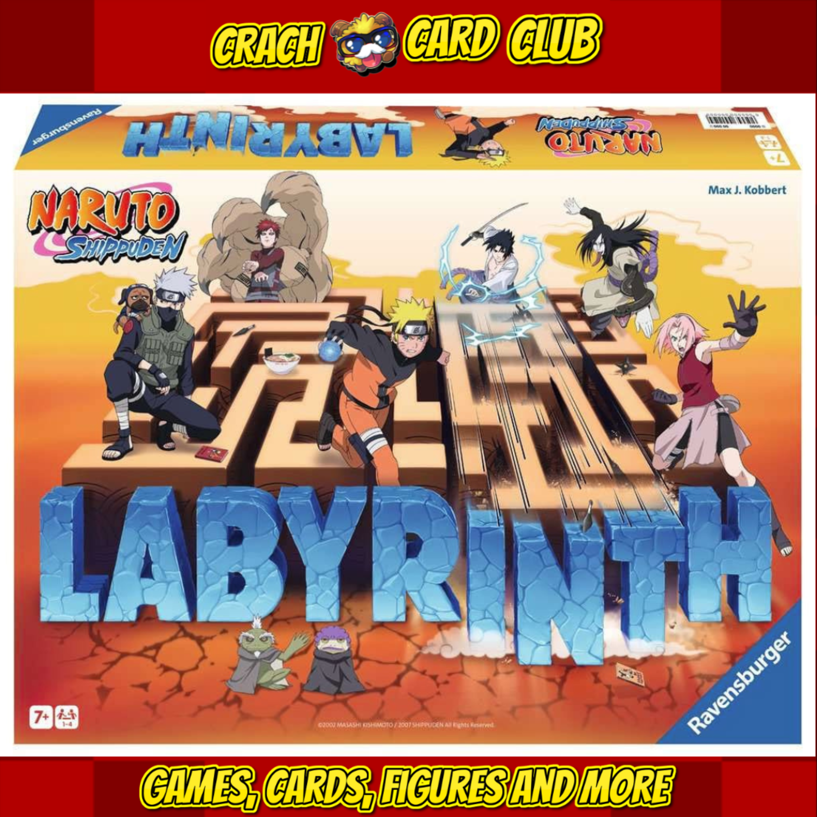 Naruto Naruto Shippuden Board Game Labyrinth