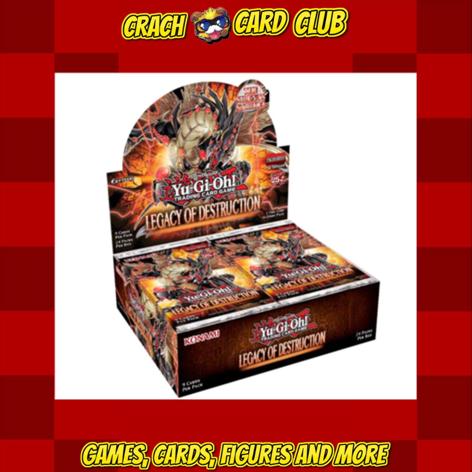 Yu-Gi-Oh! YGO - Legacy Of Destruction Booster Display (24 Packs) - EN