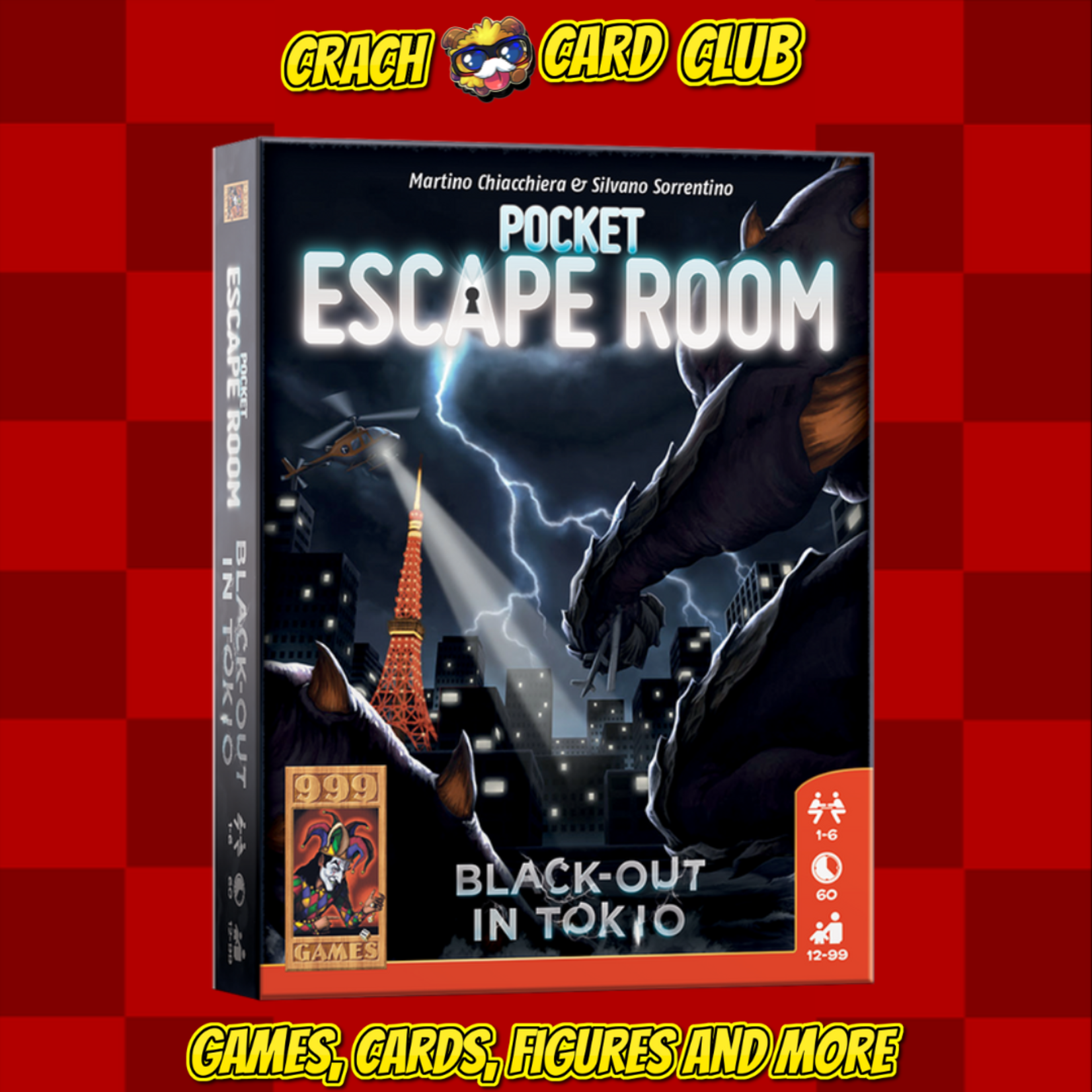 999 games Pocket Escape Room: Black-Out in Tokio