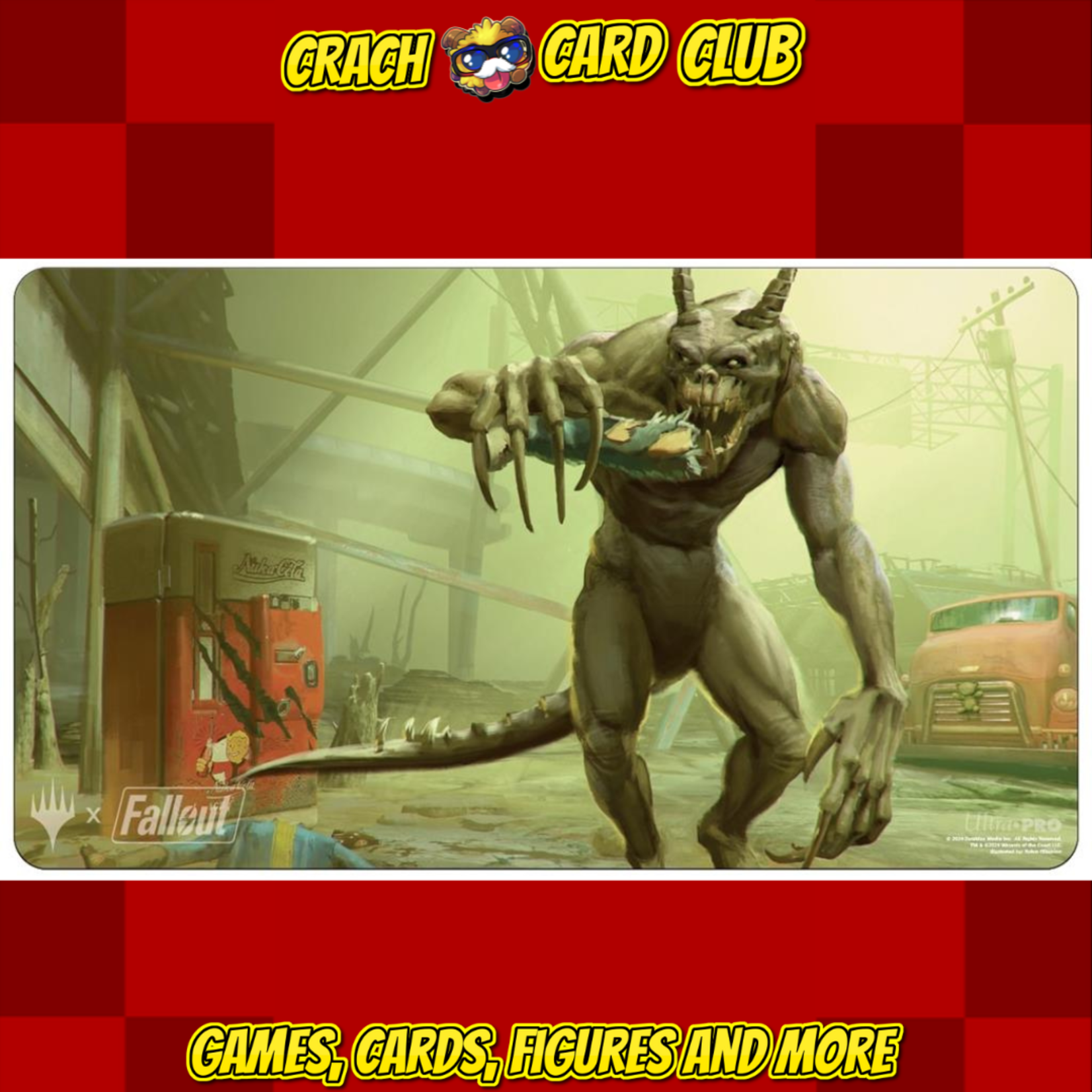 Ultra Pro UP - Fallout Playmat v5 for Magic: The Gathering