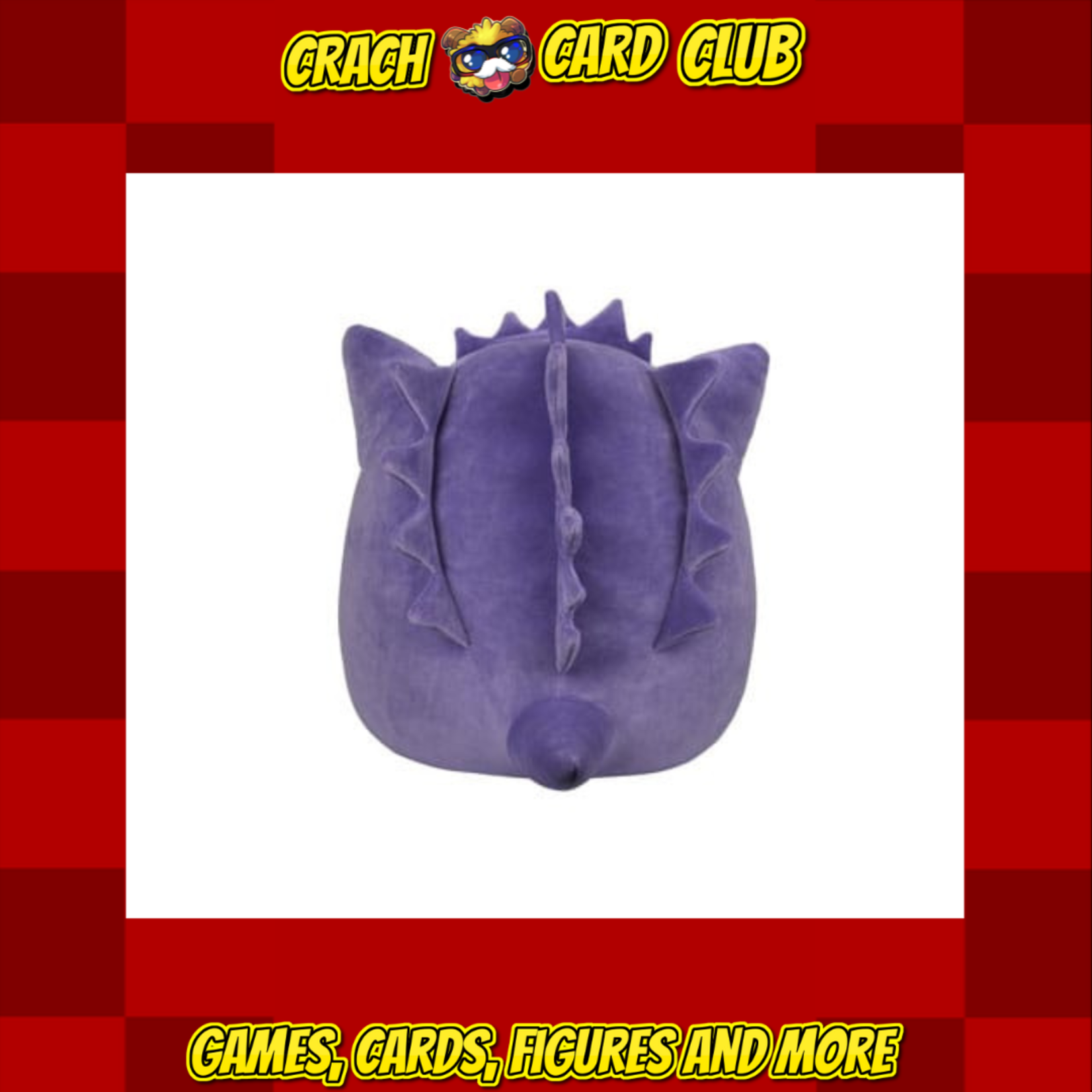 Pokemon Squishmallows Plush Figure Gengar 35 cm