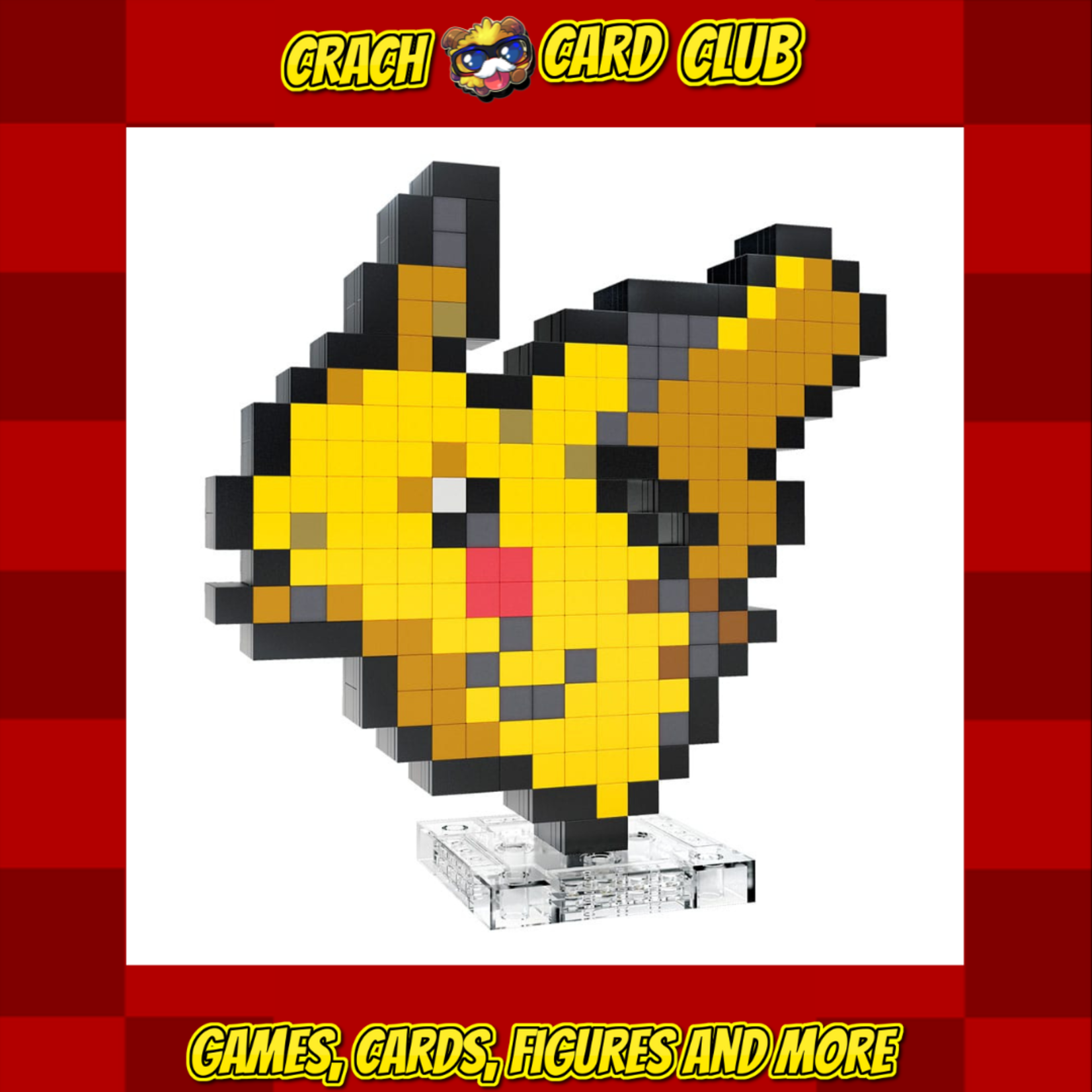 Pokemon Pokémon MEGA Construction Set Pikachu Pixel Art