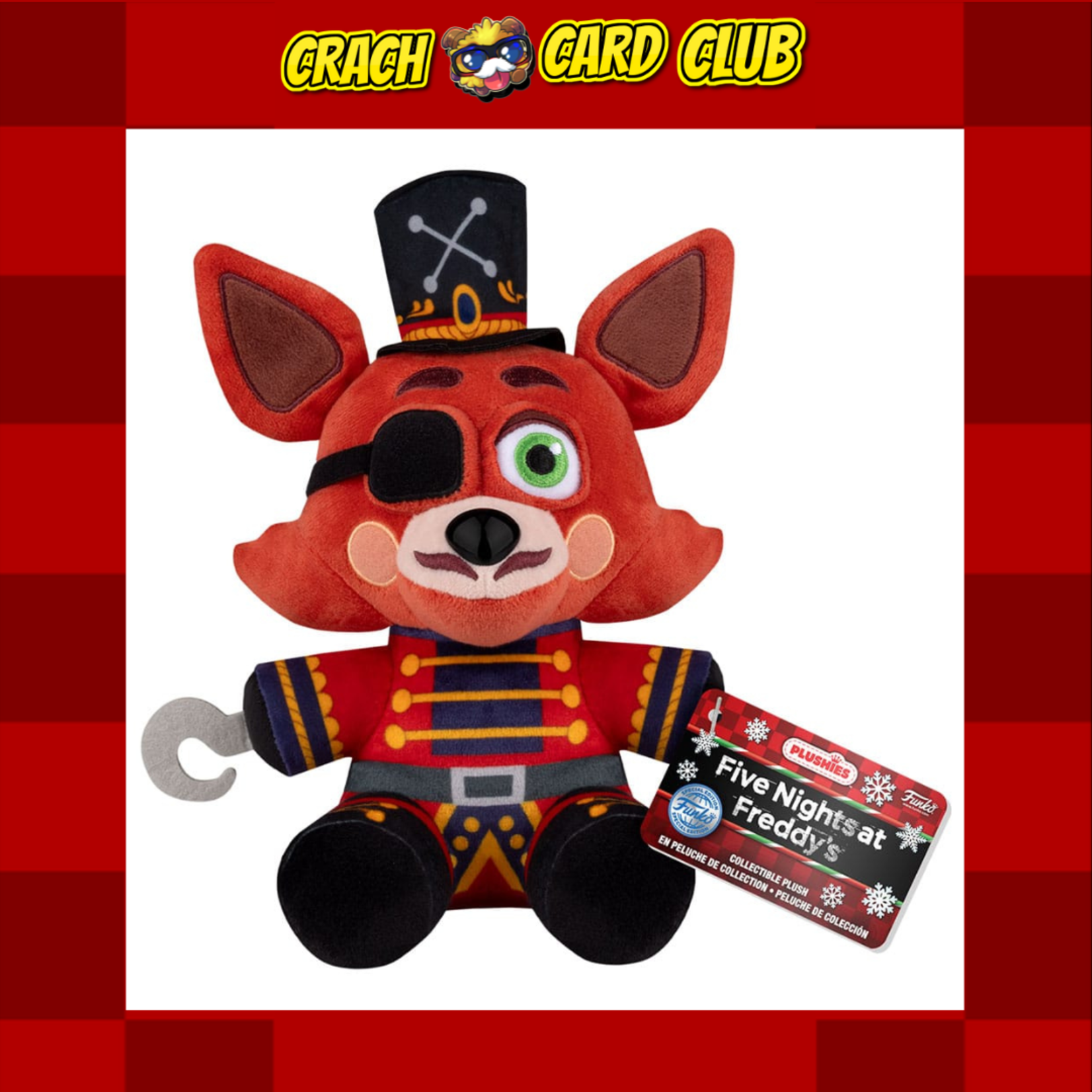 fivenightsatfreddy Five Nights at Freddy's Plush Figure Foxy Nutcracker 18 cm