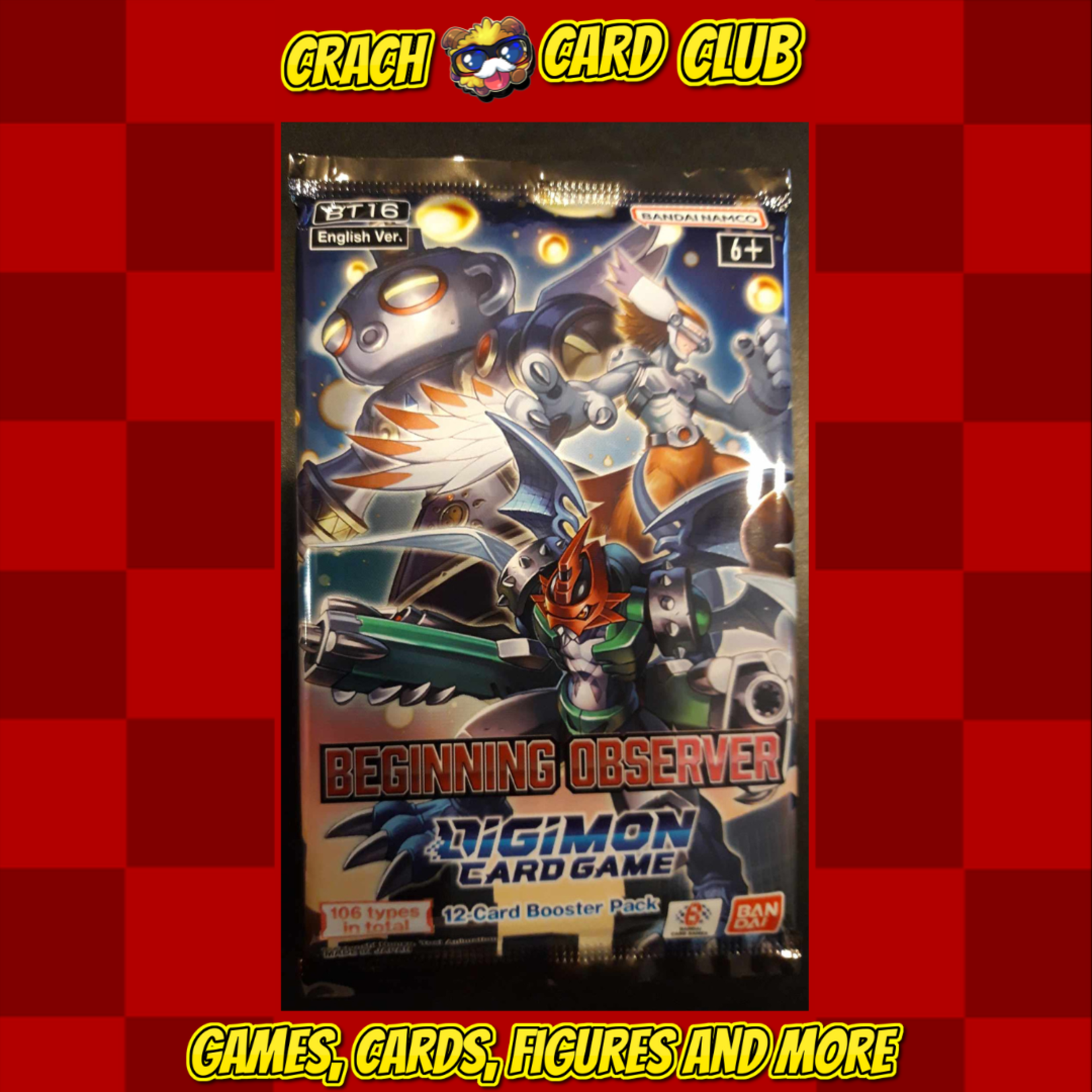 DIGIMON CG Digimon Card Game - Beginning Observer Booster Pack - EN