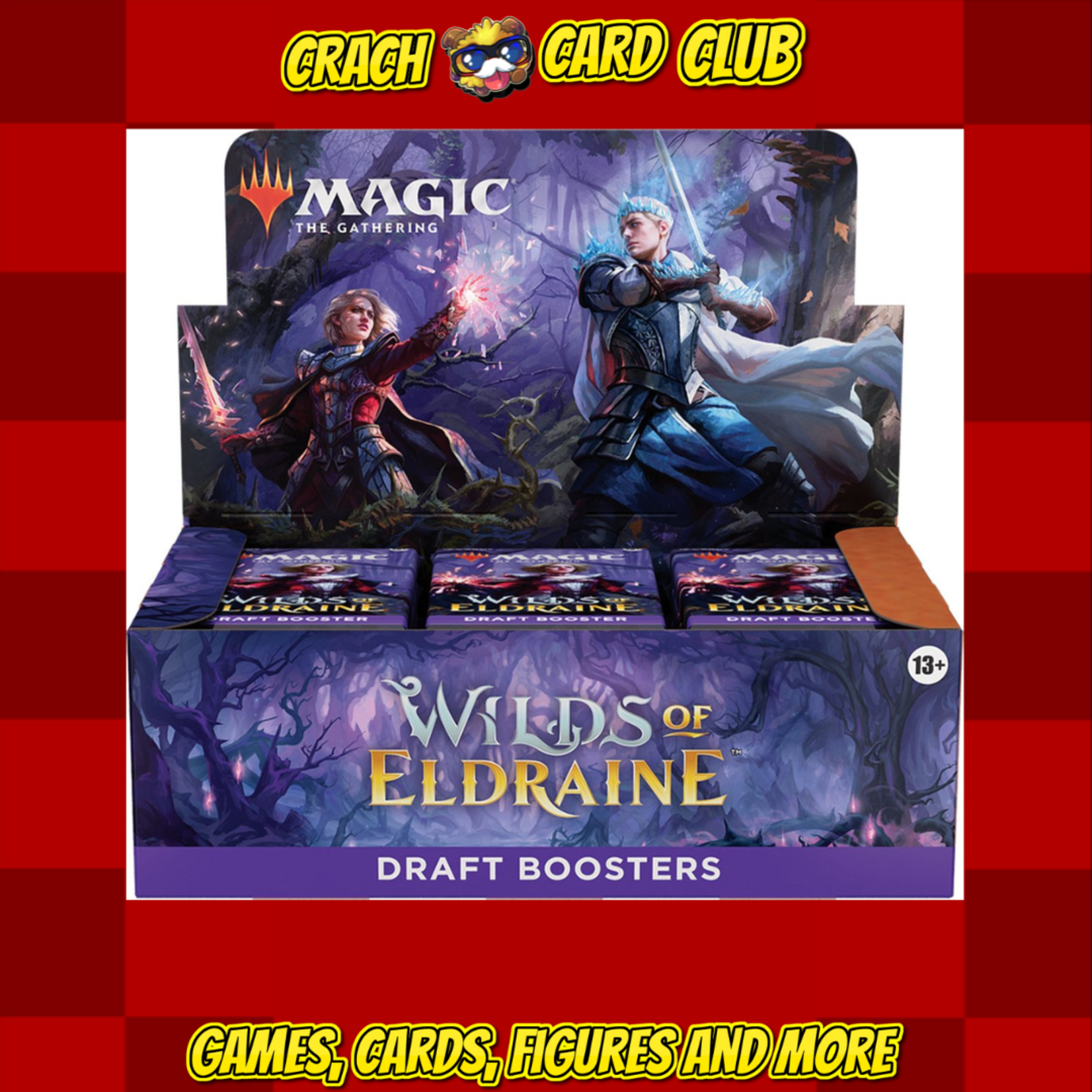 MTG MTG - Wilds of Eldraine Draft Booster Display (36 Packs) - EN