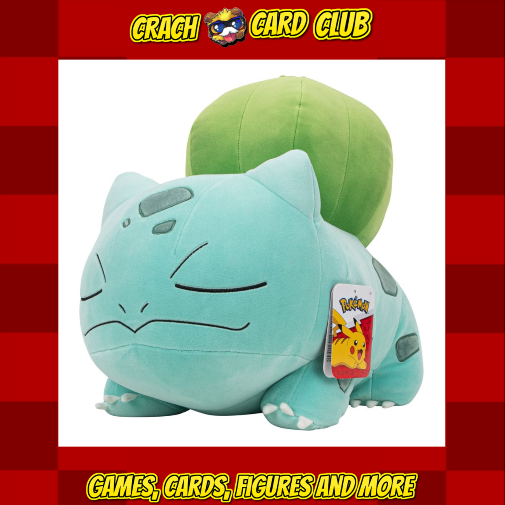 Pokemon Pokémon Plush Figure Sleeping Bulbasaur 45 cm