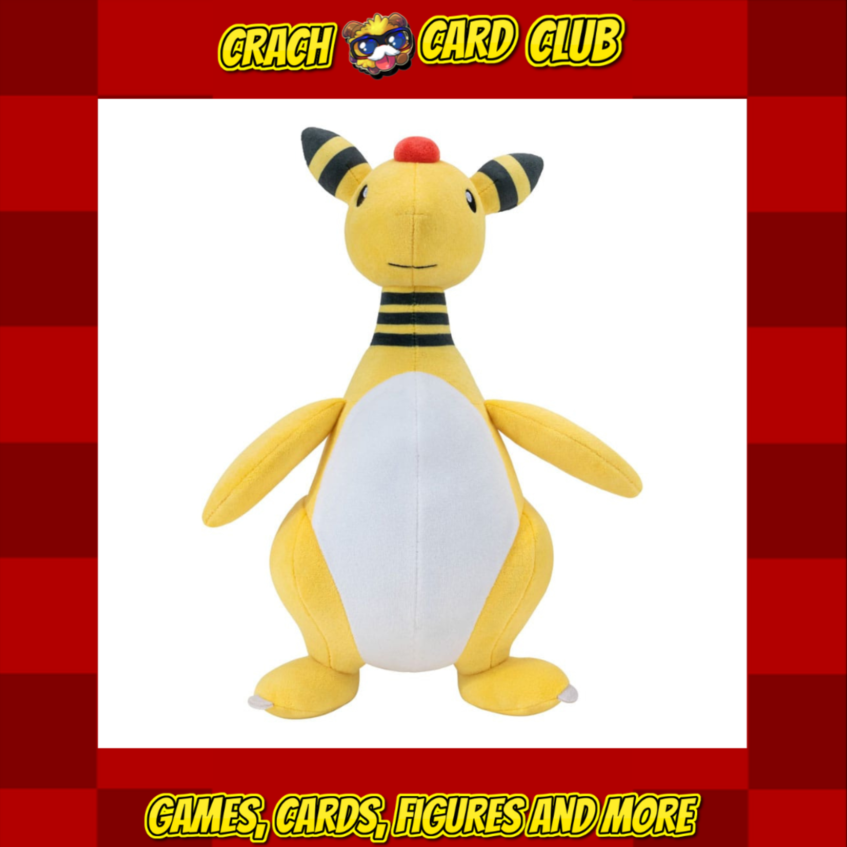 Pokemon Pokémon Plush Figure Ampharos 30 cm