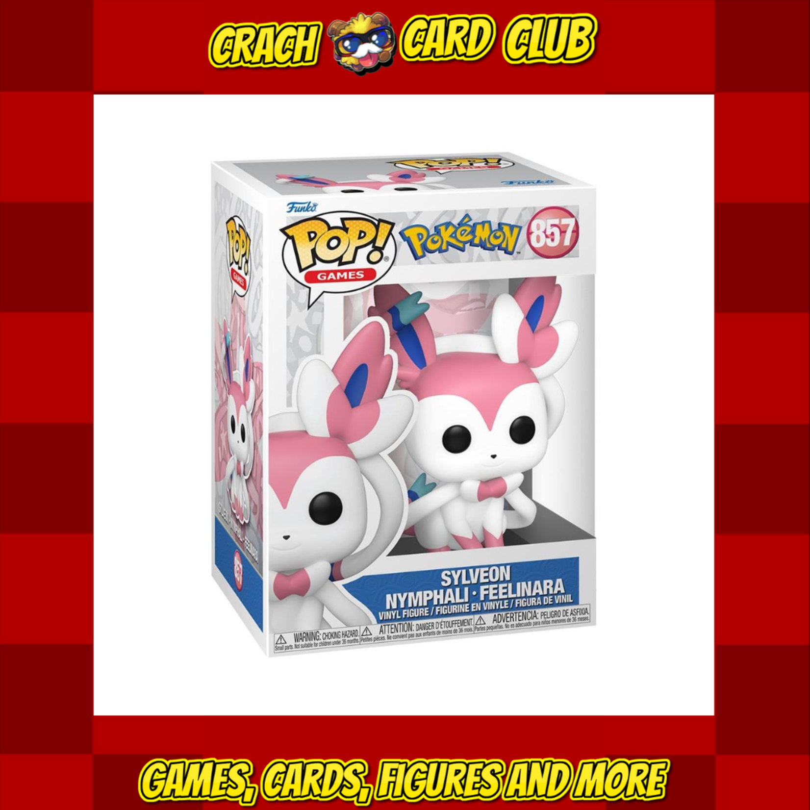 FUNKO Funko POP! Games: Pokemon - Sylveon (EMEA)