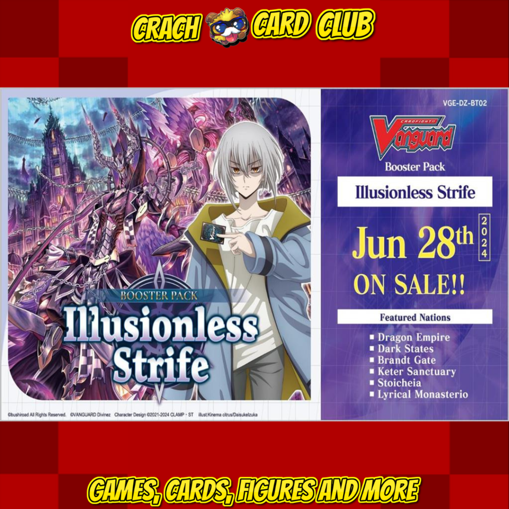 vanguard Cardfight!! Vanguard - Illusionless Strife Booster Pack - EN