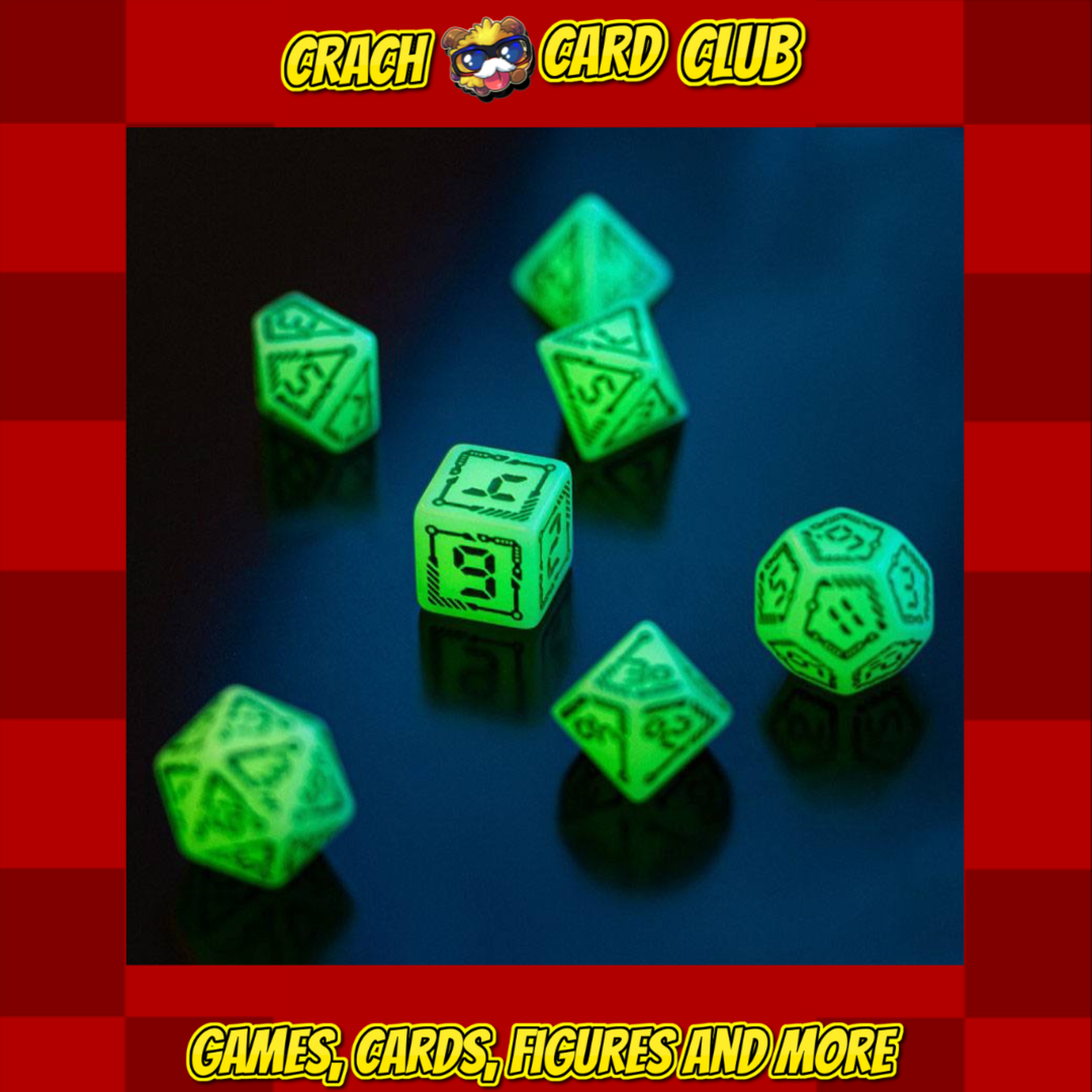 DICE Digital Glowing Dice Set