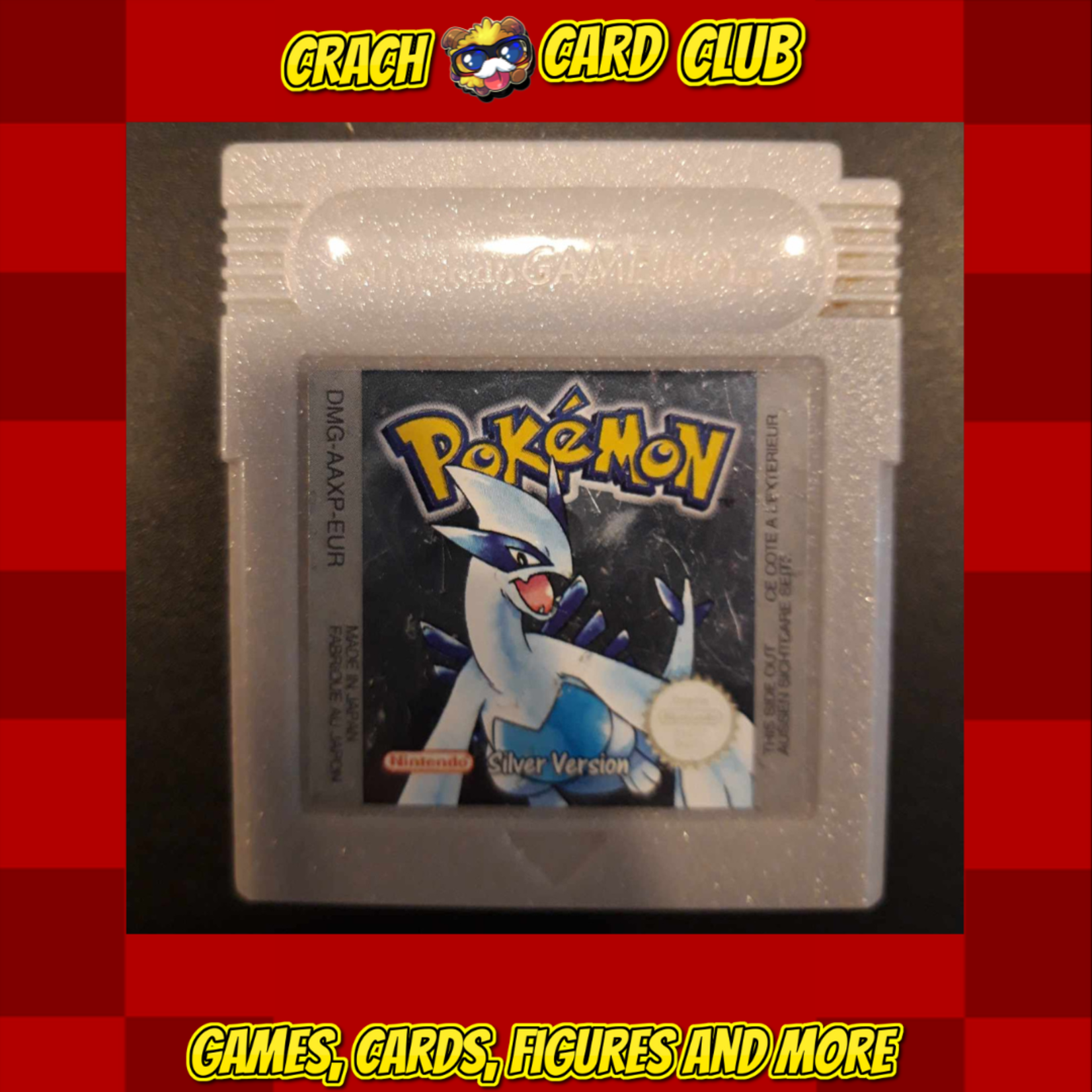 Nintendo Pokemon Silver - Gameboy (New Battery)