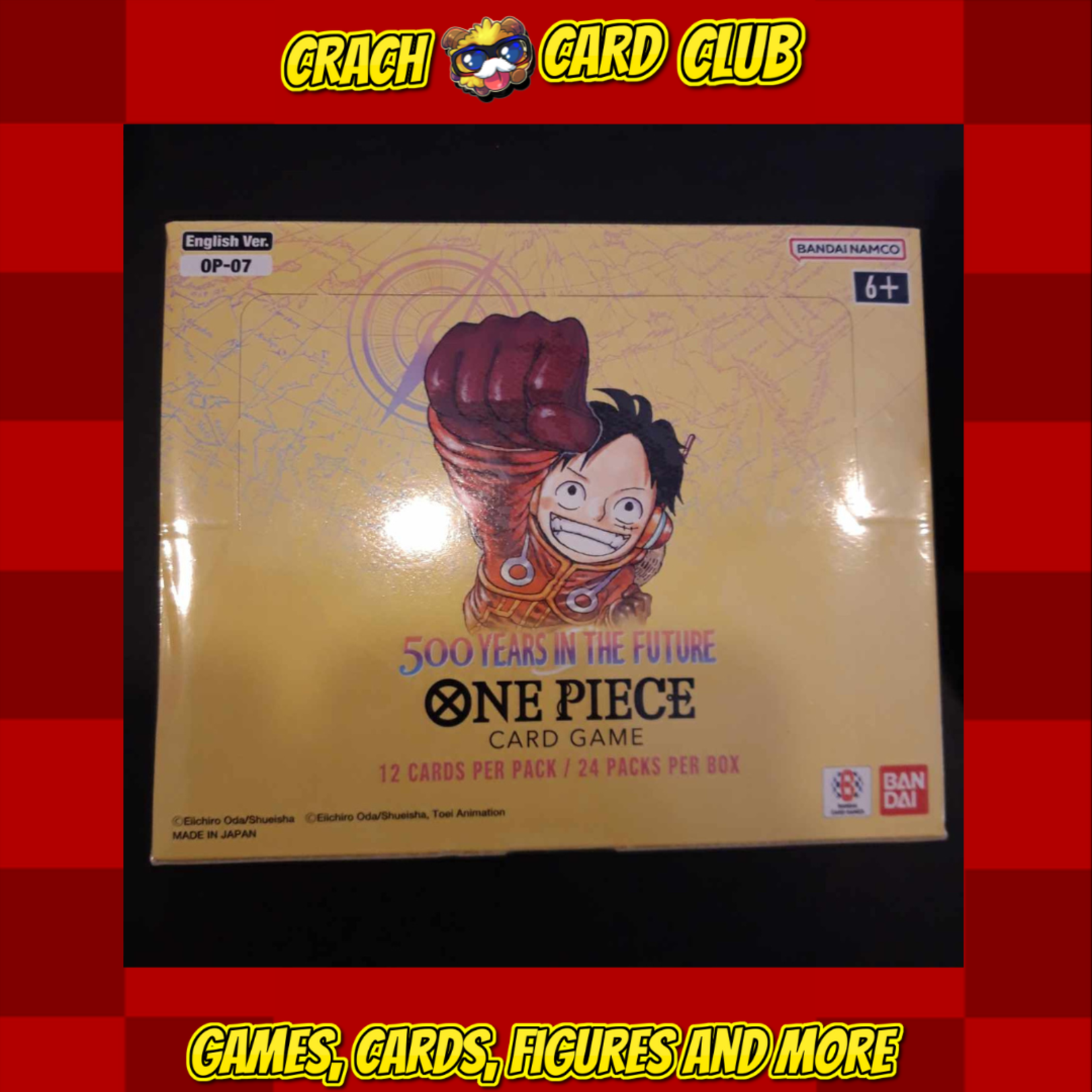 One Piece One Piece Card Game OP07 Booster Display (24 Packs) - EN