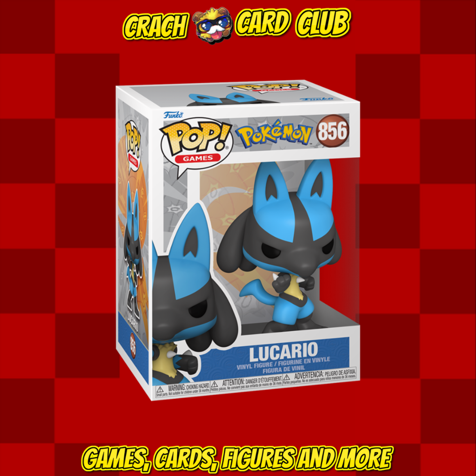 FUNKO Funko POP! Games: Pokemon - Lucario