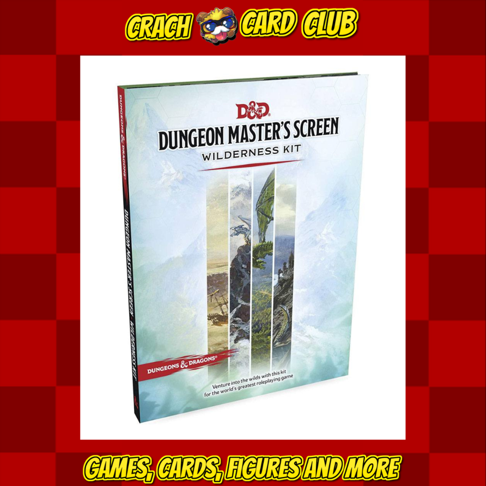 d&d Dungeons & Dragons RPG Dungeon Master's Screen Wilderness Kit english