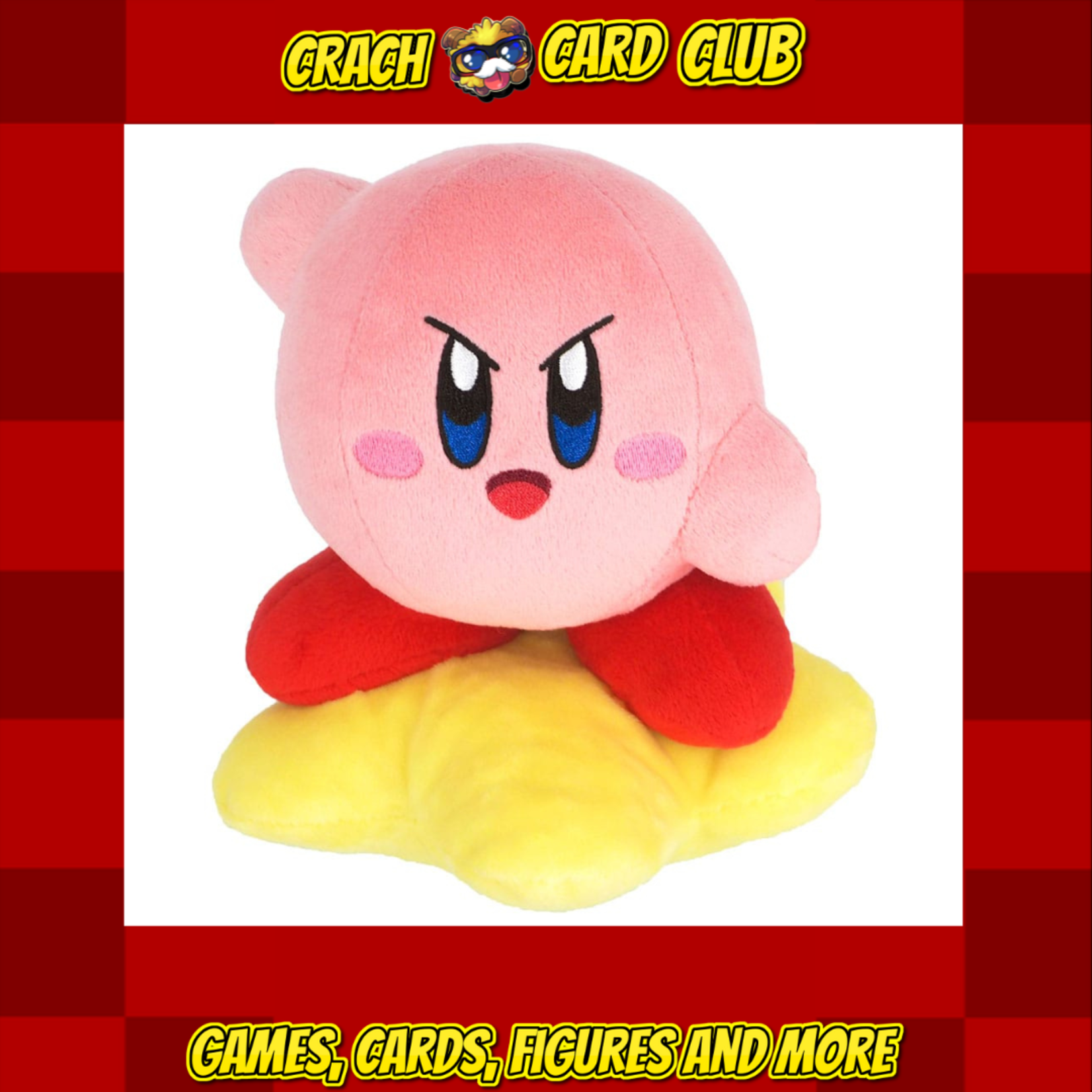 kirby Kirby Plush Figure Star 17 cm