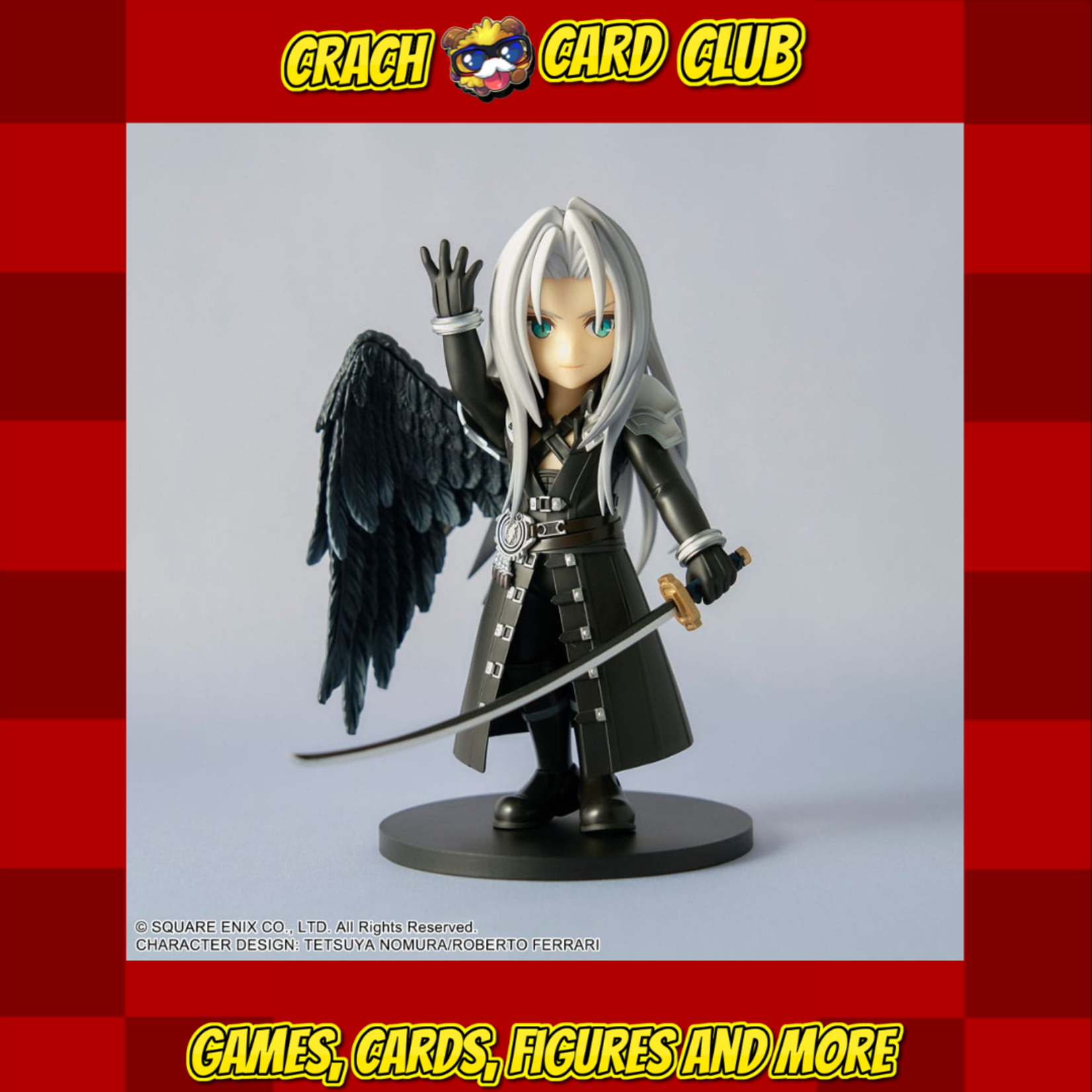 Final Fantasy Final Fantasy VII Remake Adorable Arts Statue  Sephiroth 13 cm