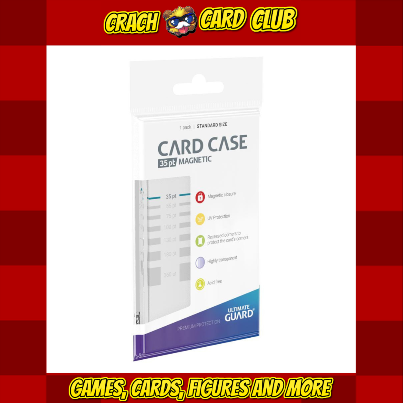 ultimate guard Ultimate Guard Card Case Magnetic - 35 pt