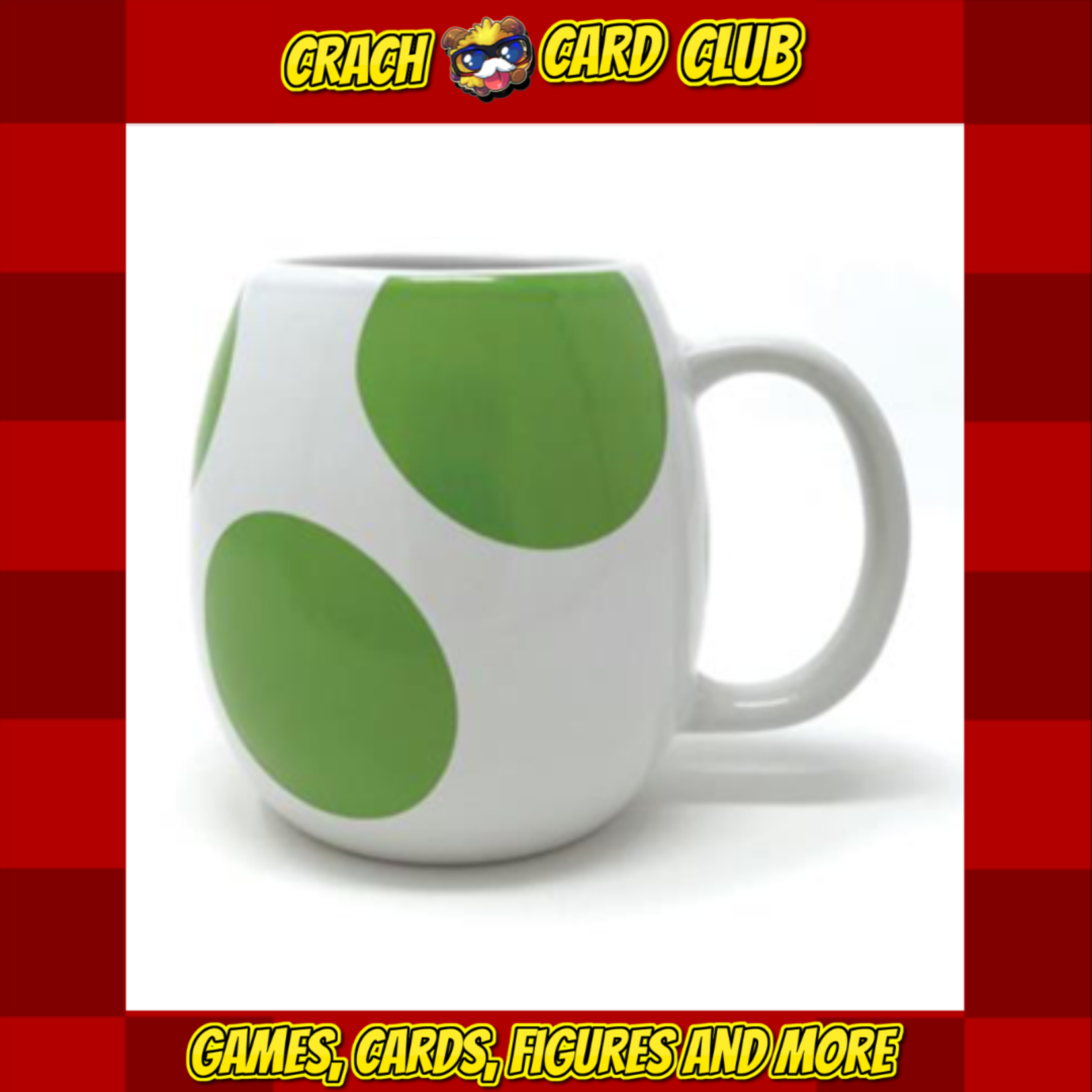 Nintendo Super Mario - Yoshi Egg 3D Mug