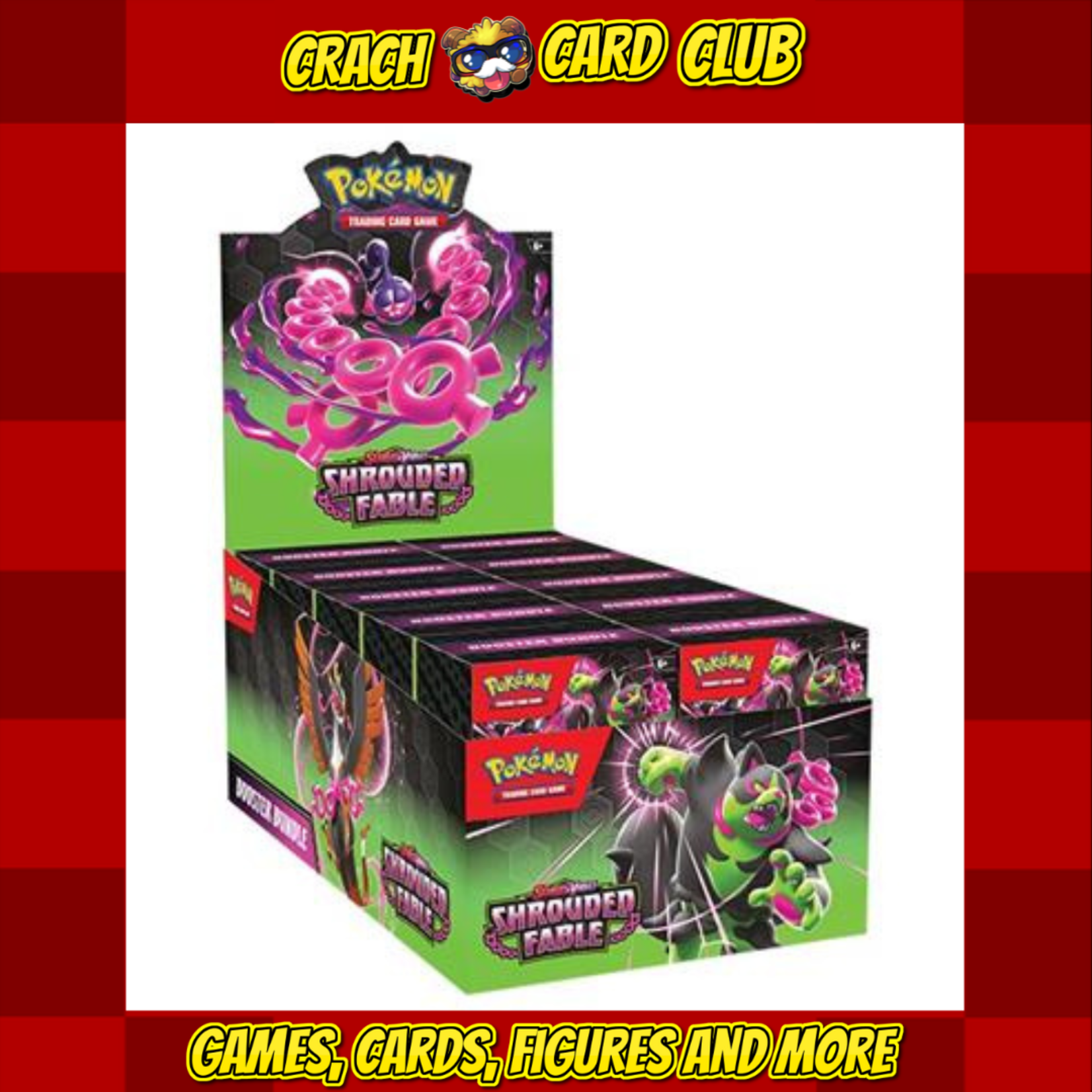 Pokemon PKM - Scarlet & Violet 6.5 Shrouded Fable Booster Bundle - EN