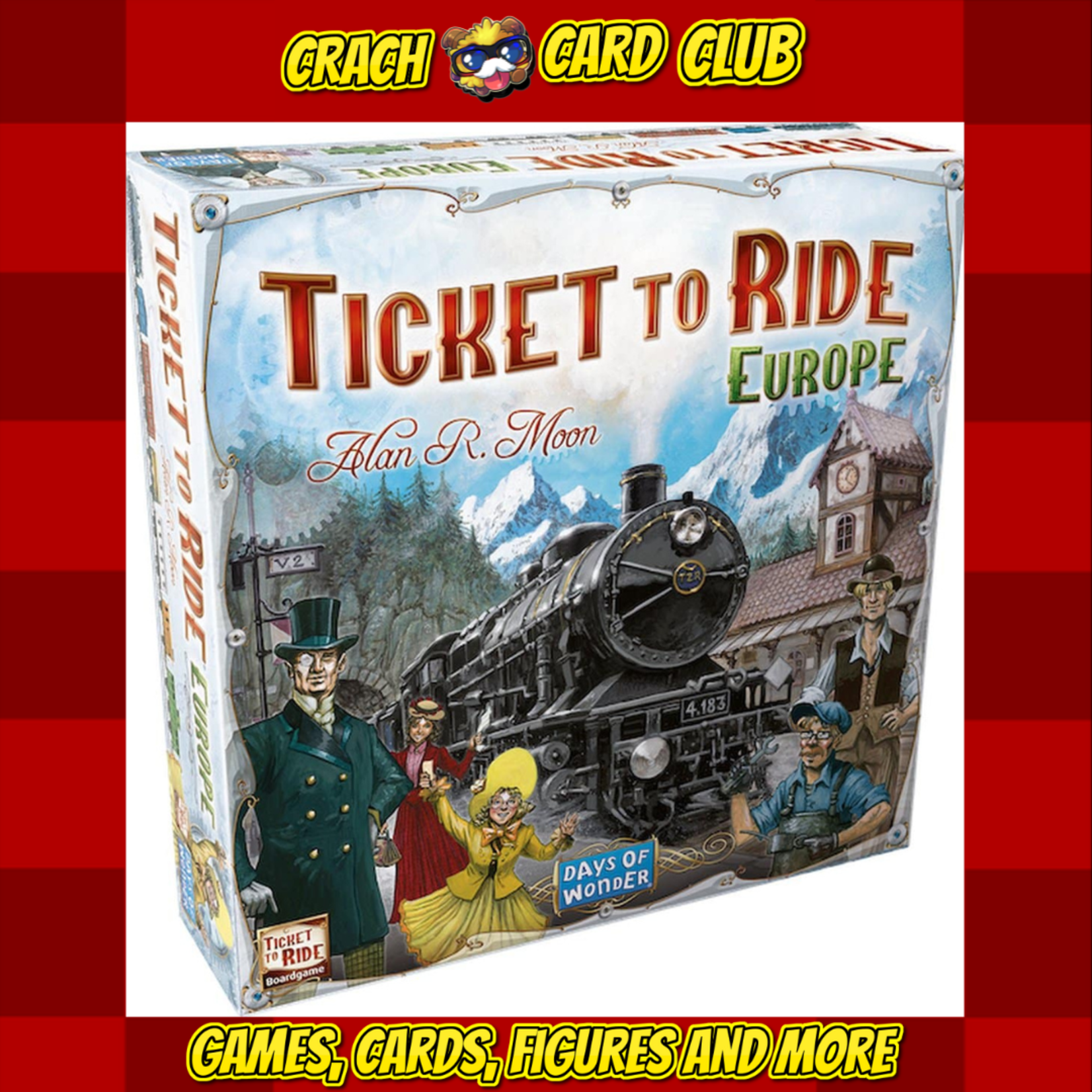 ticket to ride Ticket to Ride Europe (ENG)