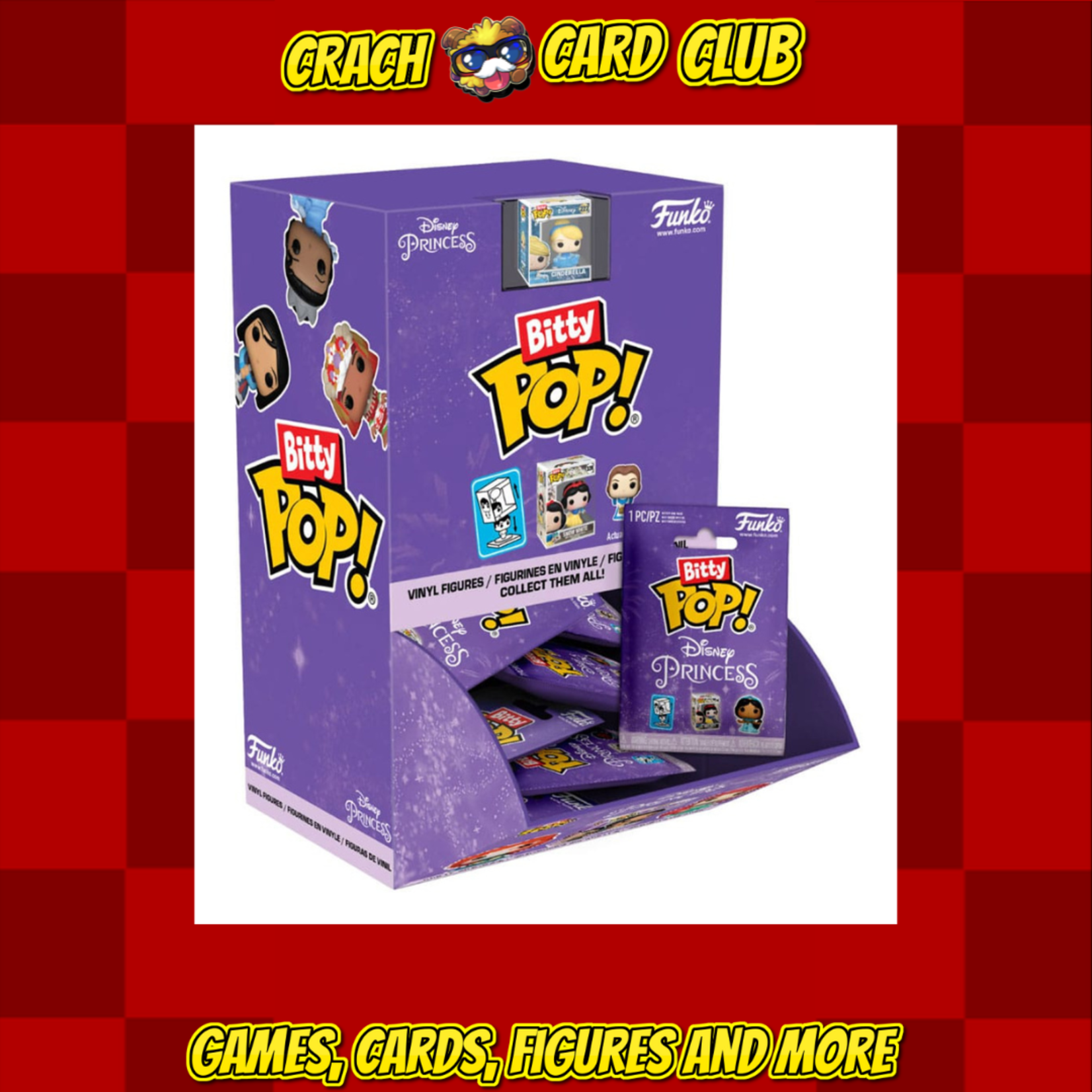 FUNKO Disney Princesses Bitty POP! Vinyl Figure Princesses 2,5 cm