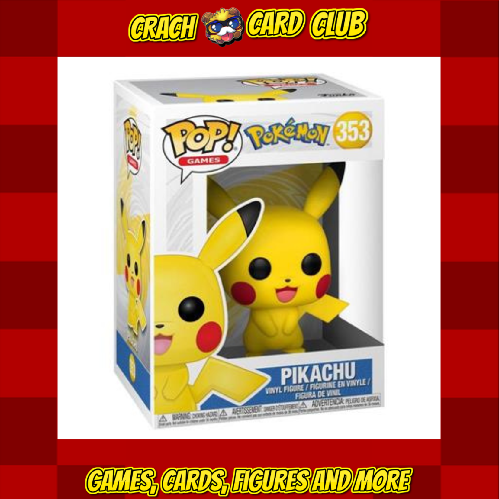 FUNKO Funko POP! Games Pokemon S1 - Pikachu