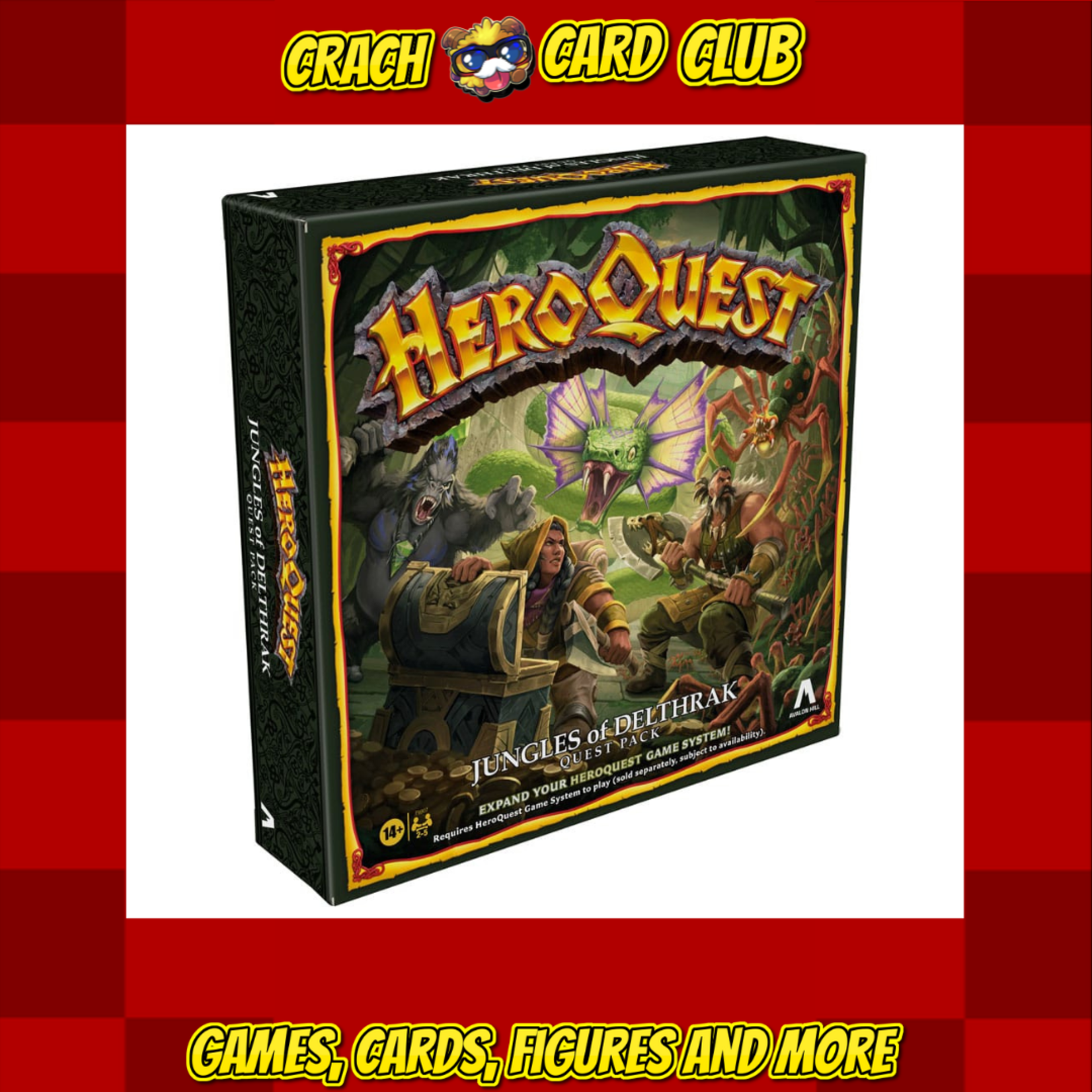 heroquest HeroQuest Board Game Expansion Jungles of Delthrak Quest Pack *English Version*