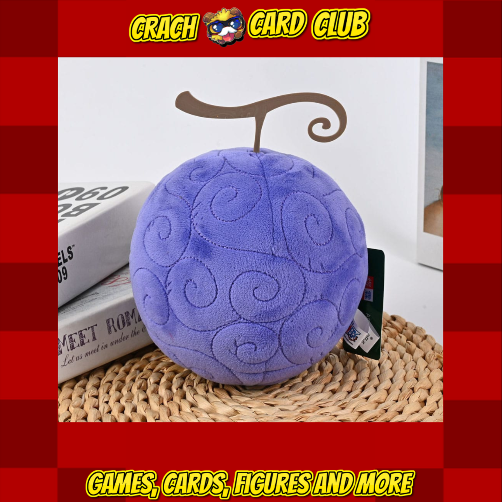 One Piece One Piece Plush Figure Gum Gum Devilfruit Monkey D. Luffy 15 cm